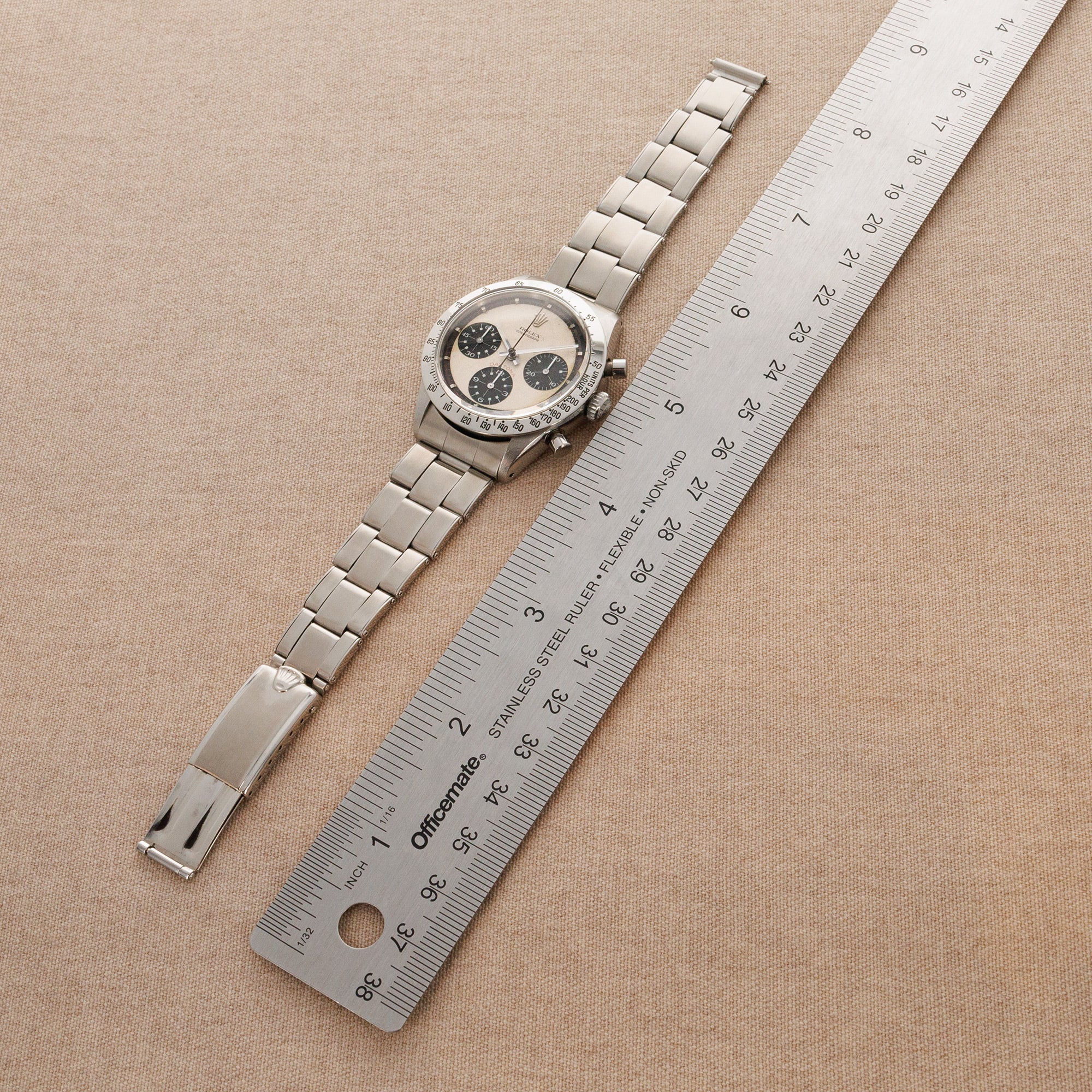 Rolex Steel Paul Newman Daytona Watch Ref. 6239 - Image 8