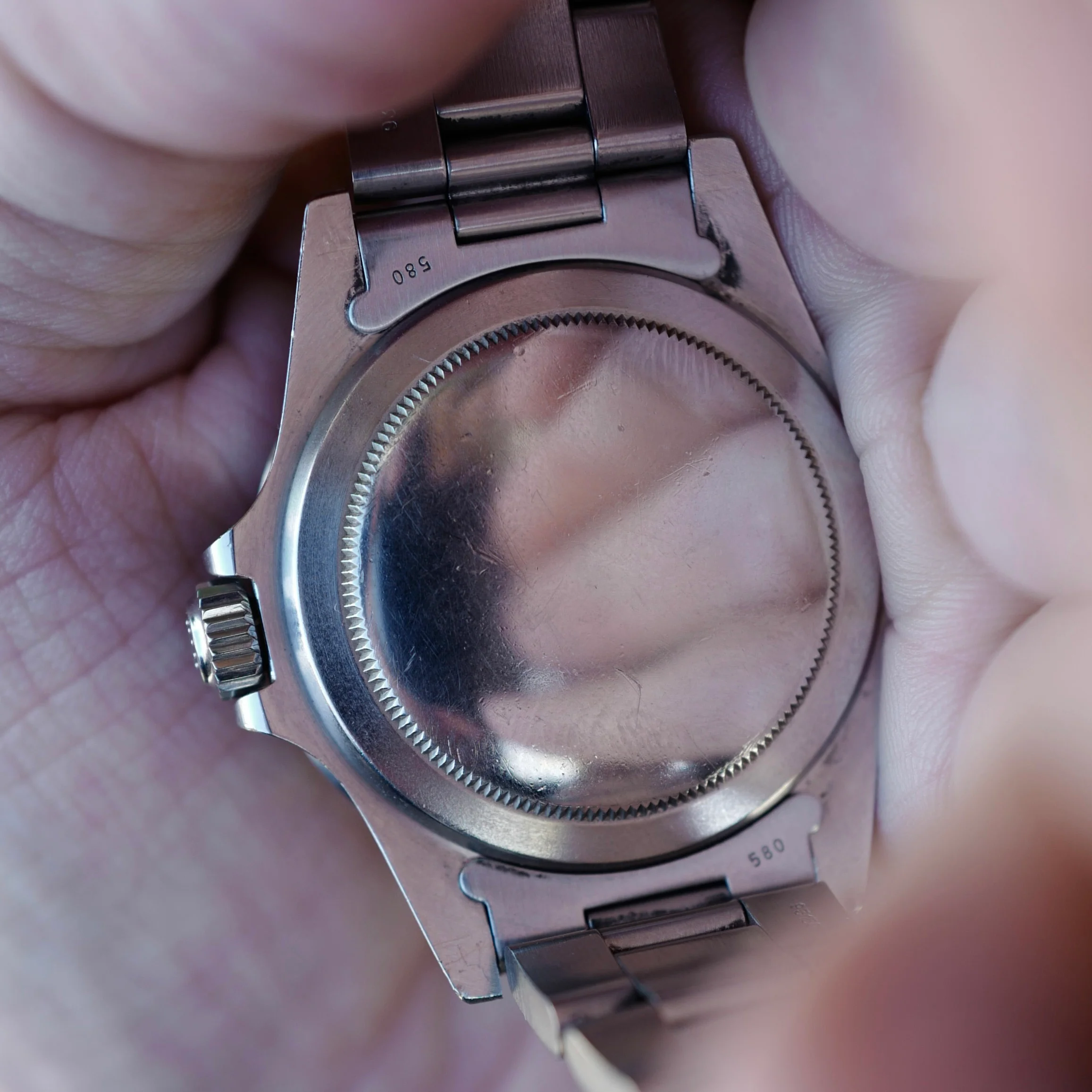 Rolex Steel Submariner Ref. 5513 with Nice Patina, Circa 1984 (New Arrival) - Image 3