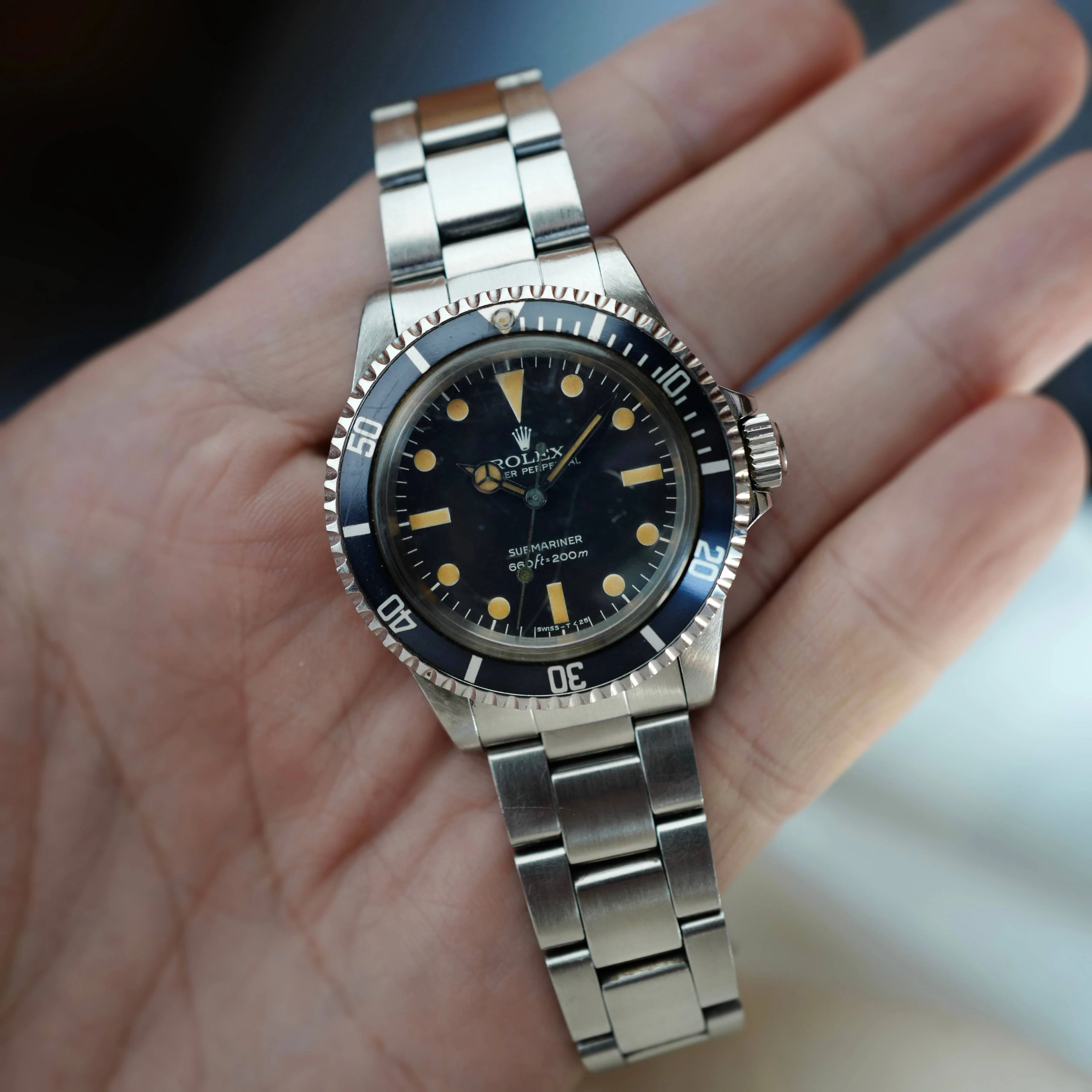 Rolex Steel Submariner Ref. 5513 with Original Paper - Image 3