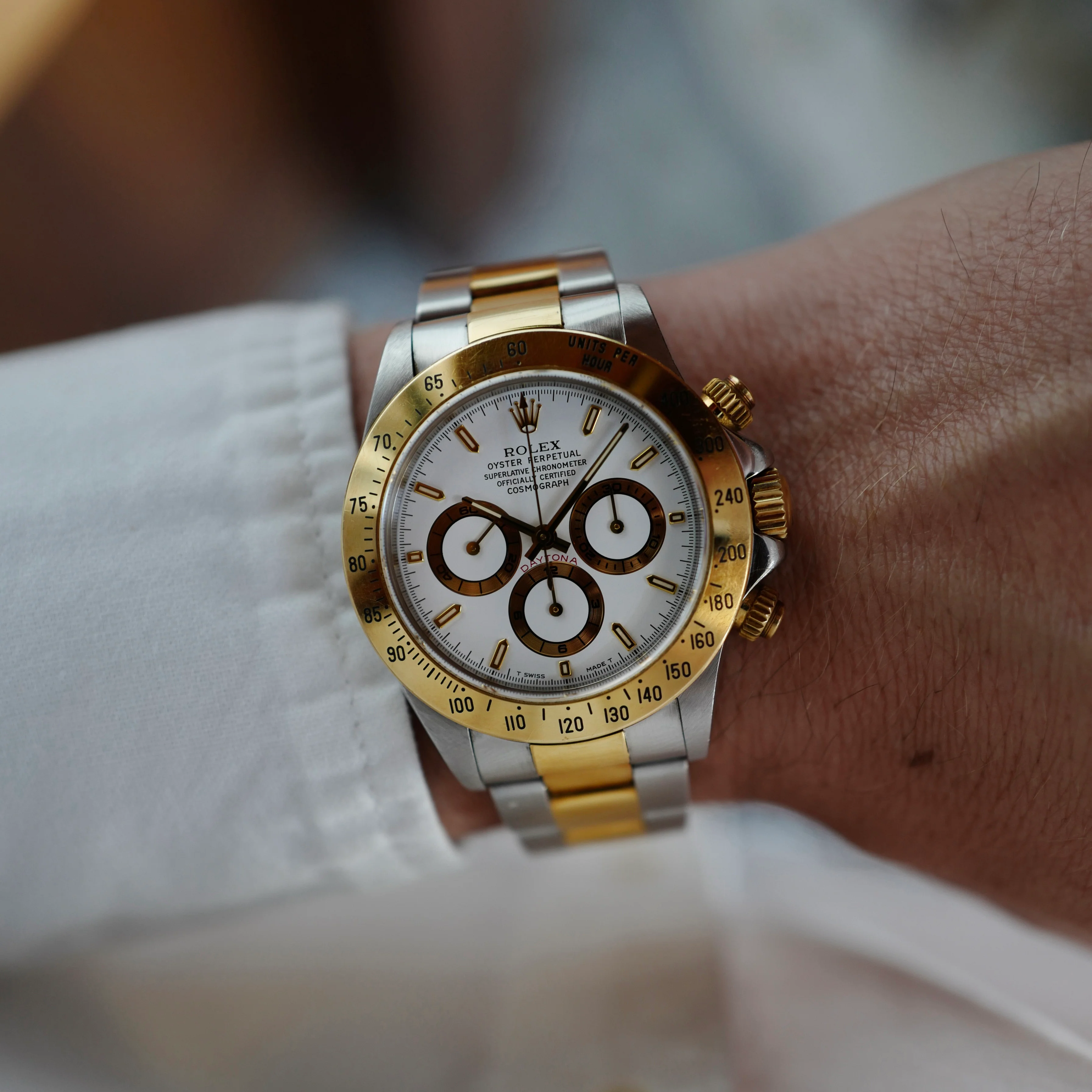 Rolex Two-Tone Zenith Daytona Ref. 16523 with Original Warranty - Image 5