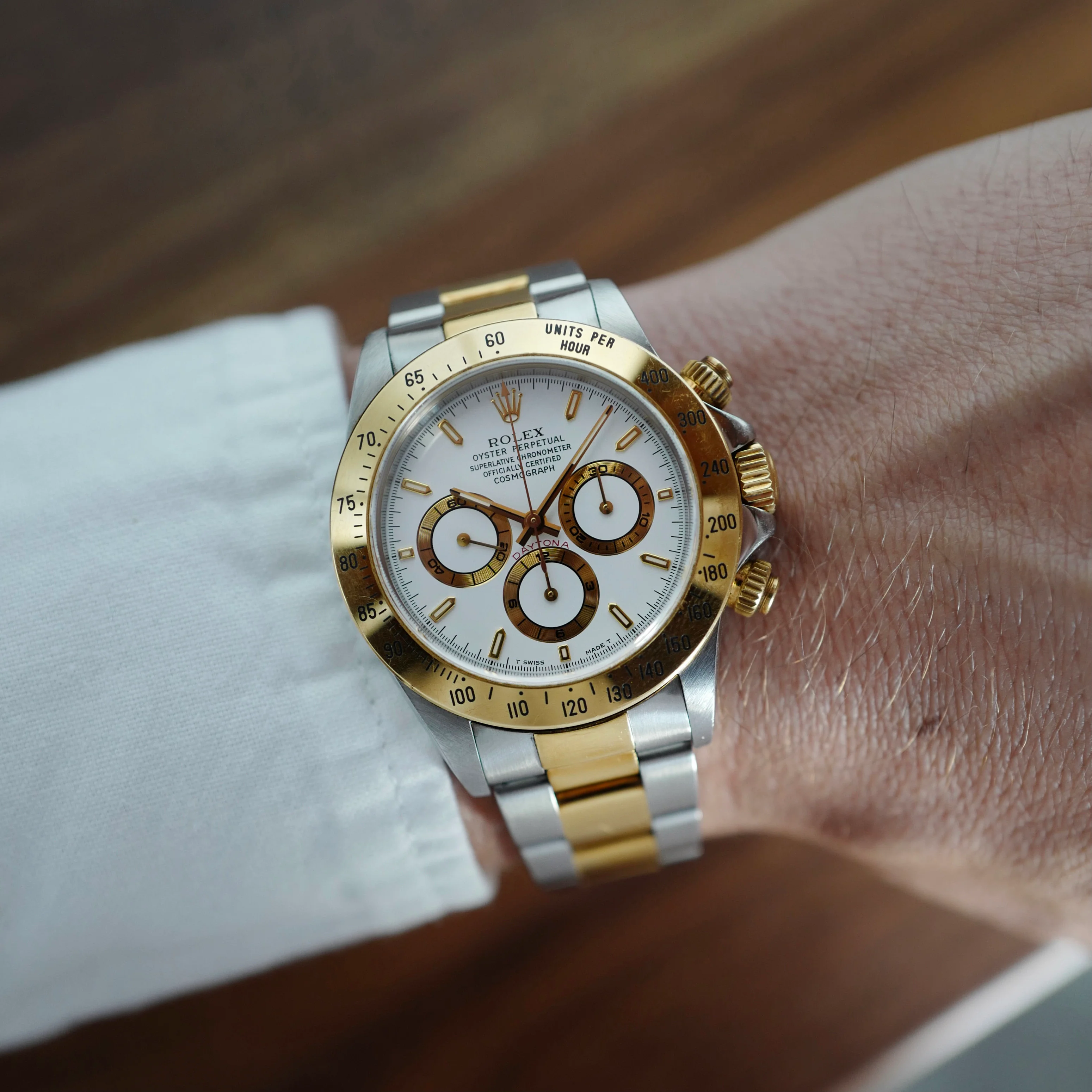 Rolex Two-Tone Zenith Daytona Ref. 16523 with Original Warranty - Image 6