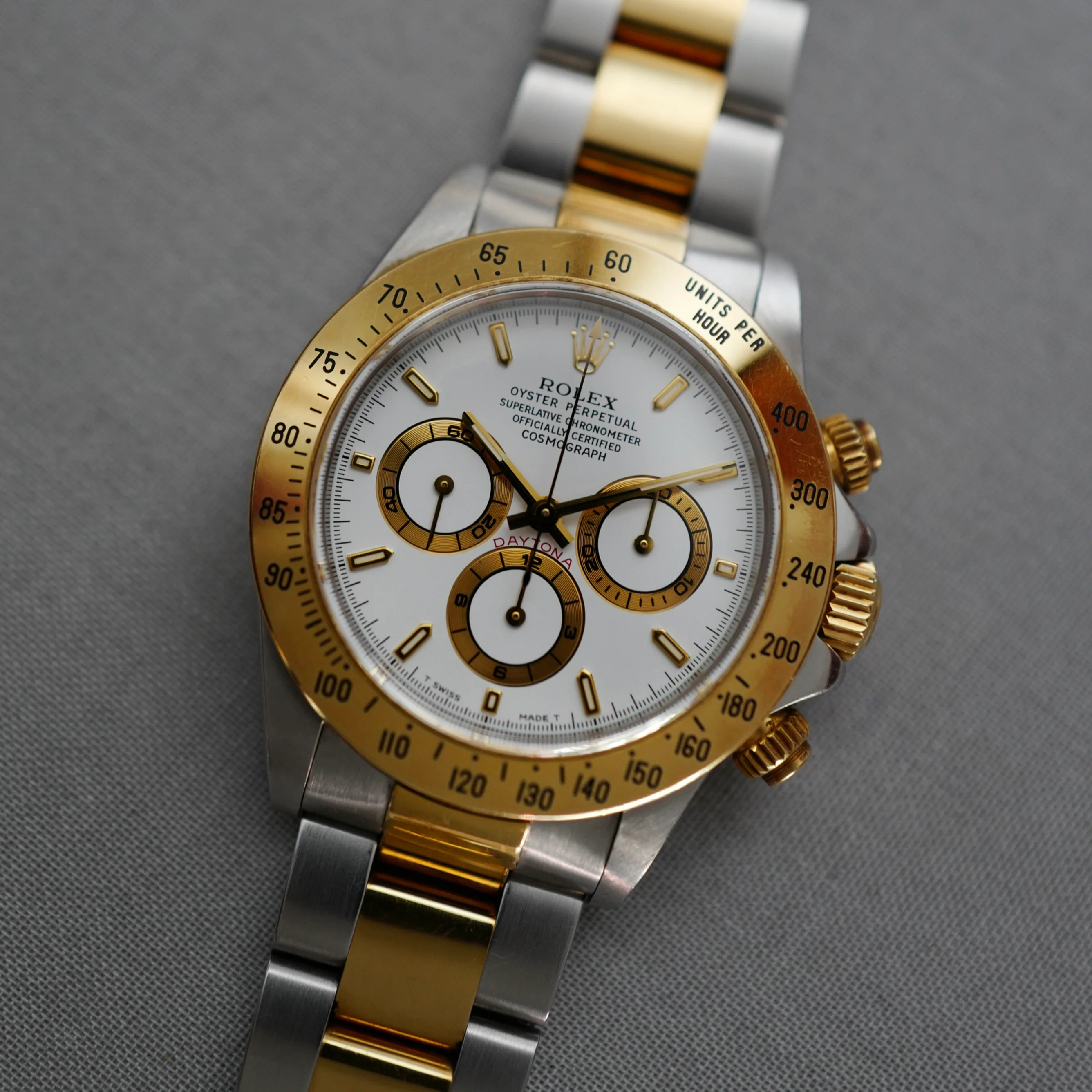 Rolex Two-Tone Zenith Daytona Ref. 16523 with Original Warranty - Image 8