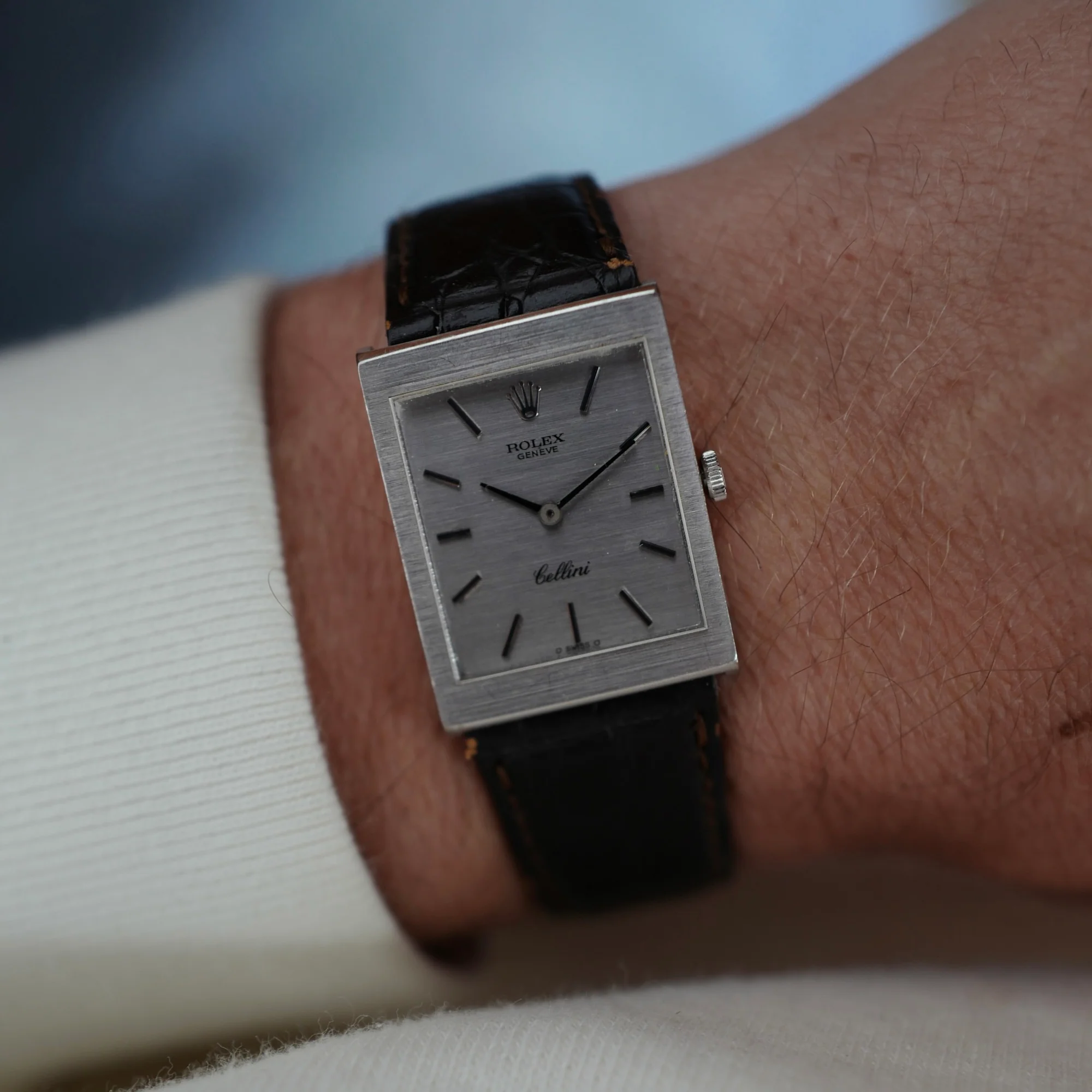 Rolex White Gold Cellini Watch Ref. 4014 (New Arrival) - Image 3