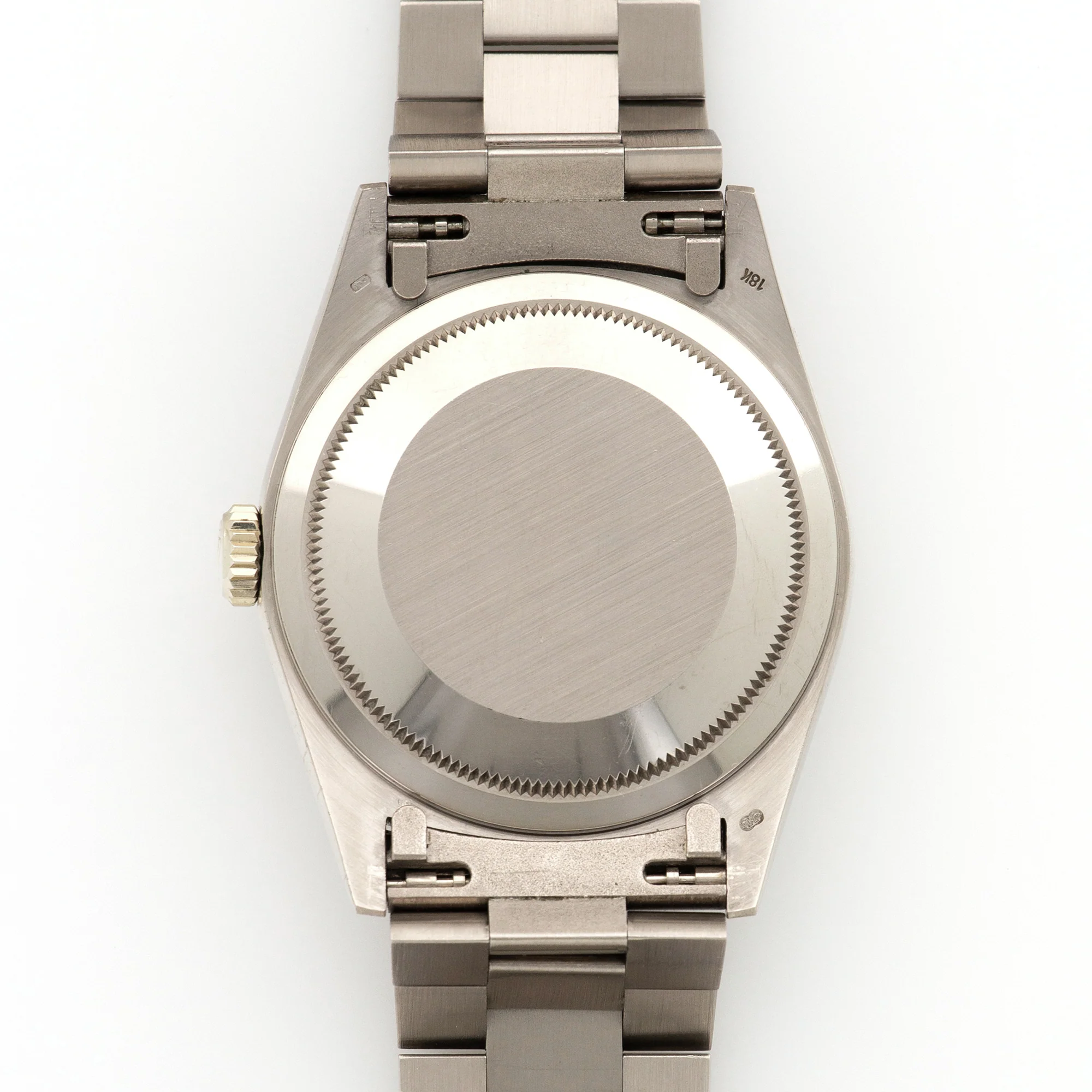 Rolex White Gold Day-Date Crown Collection Diamond Watch - Image 5