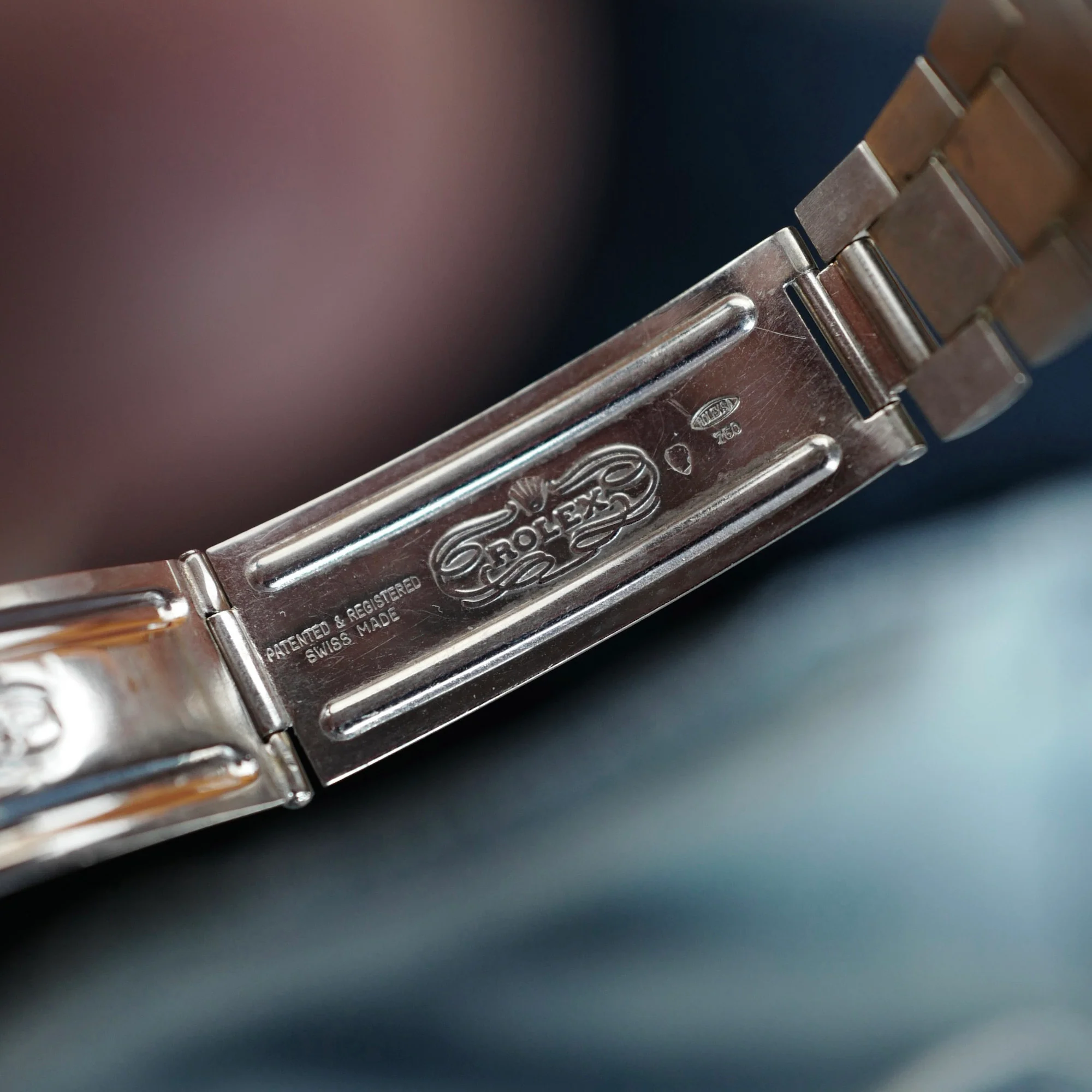 Rolex White Gold Day Date Ref. 1803 with Pumpkin Lume - Image 8