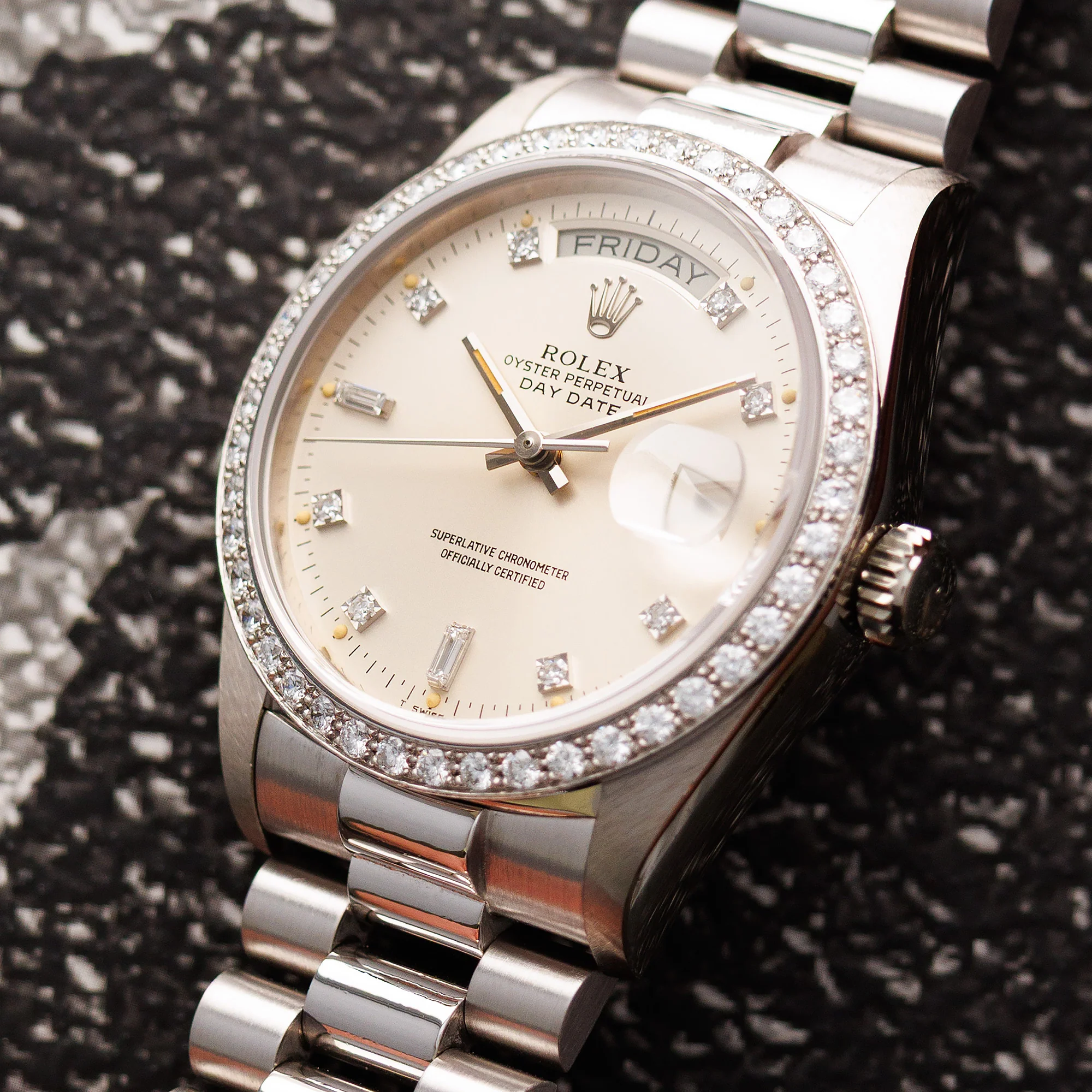 Rolex White Gold Day Date Ref. 18049 in Top Condition - Image 2