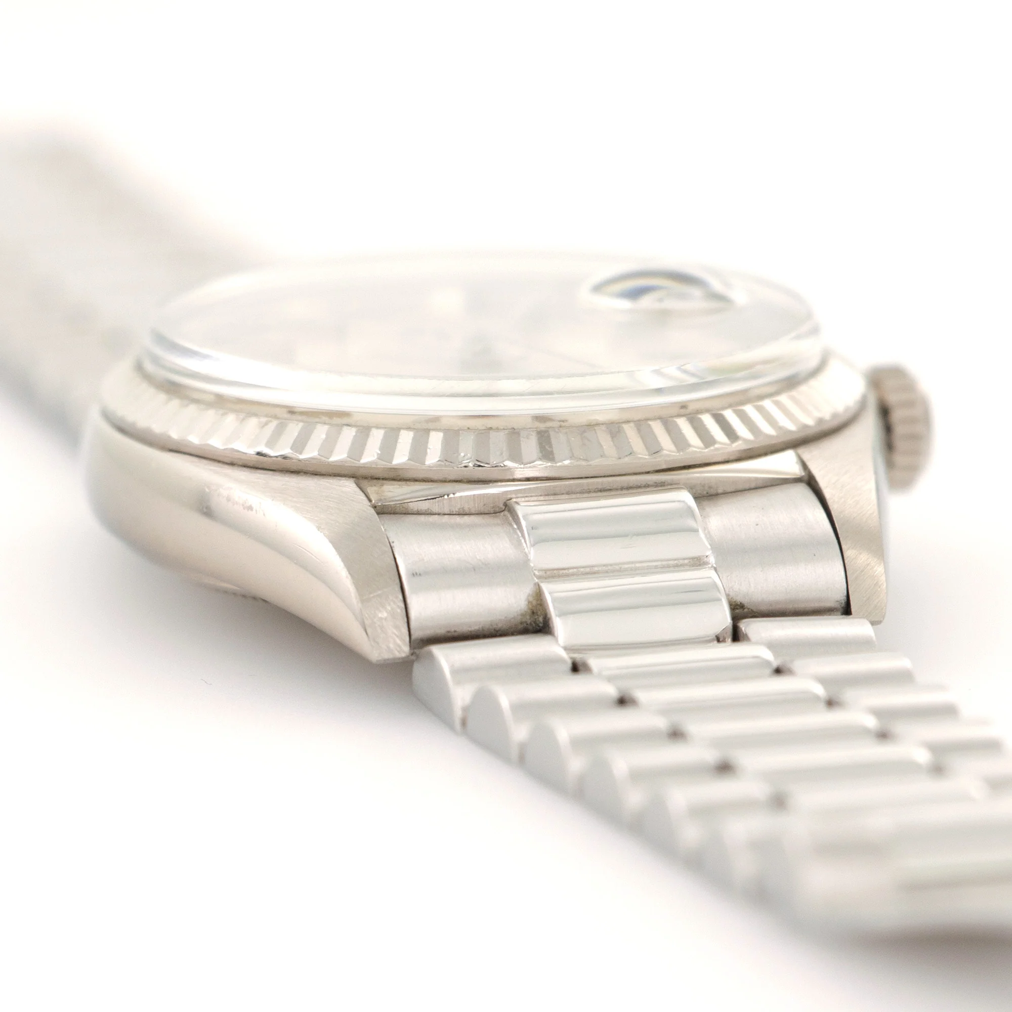 Rolex White Gold Day-Date Watch Ref. 1803 with Original Warranty Paper - Image 3