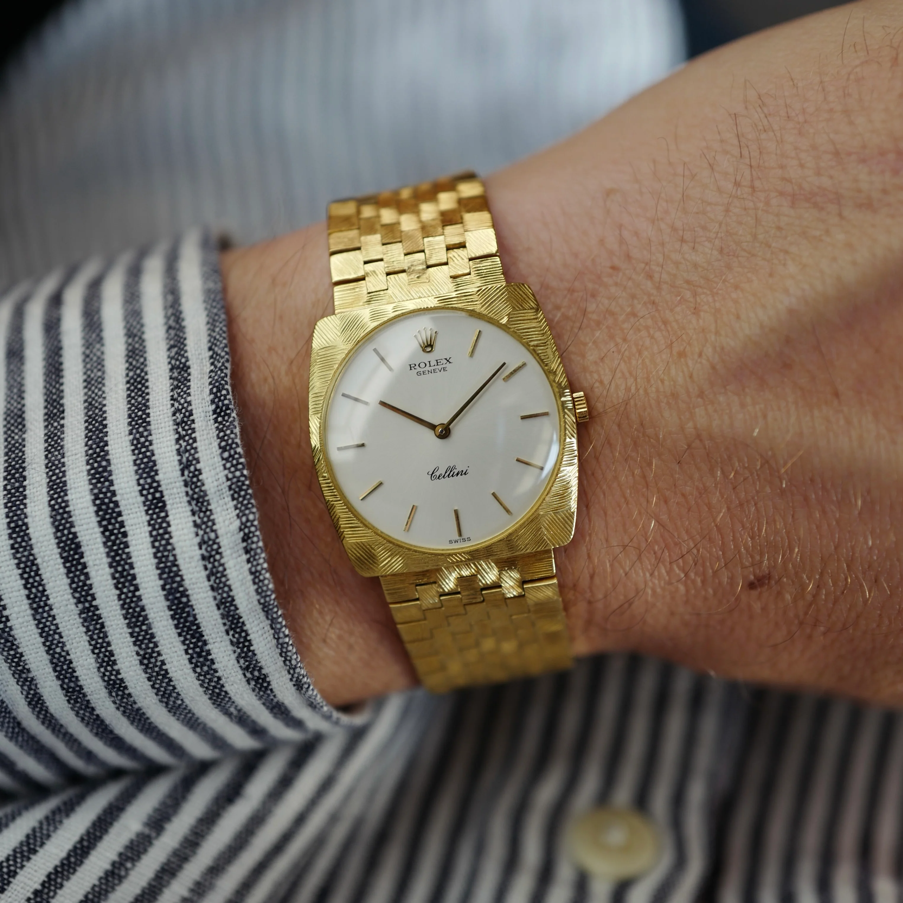 Rolex Yellow Gold Cellini Mechanical Ref. 5632 - Image 5
