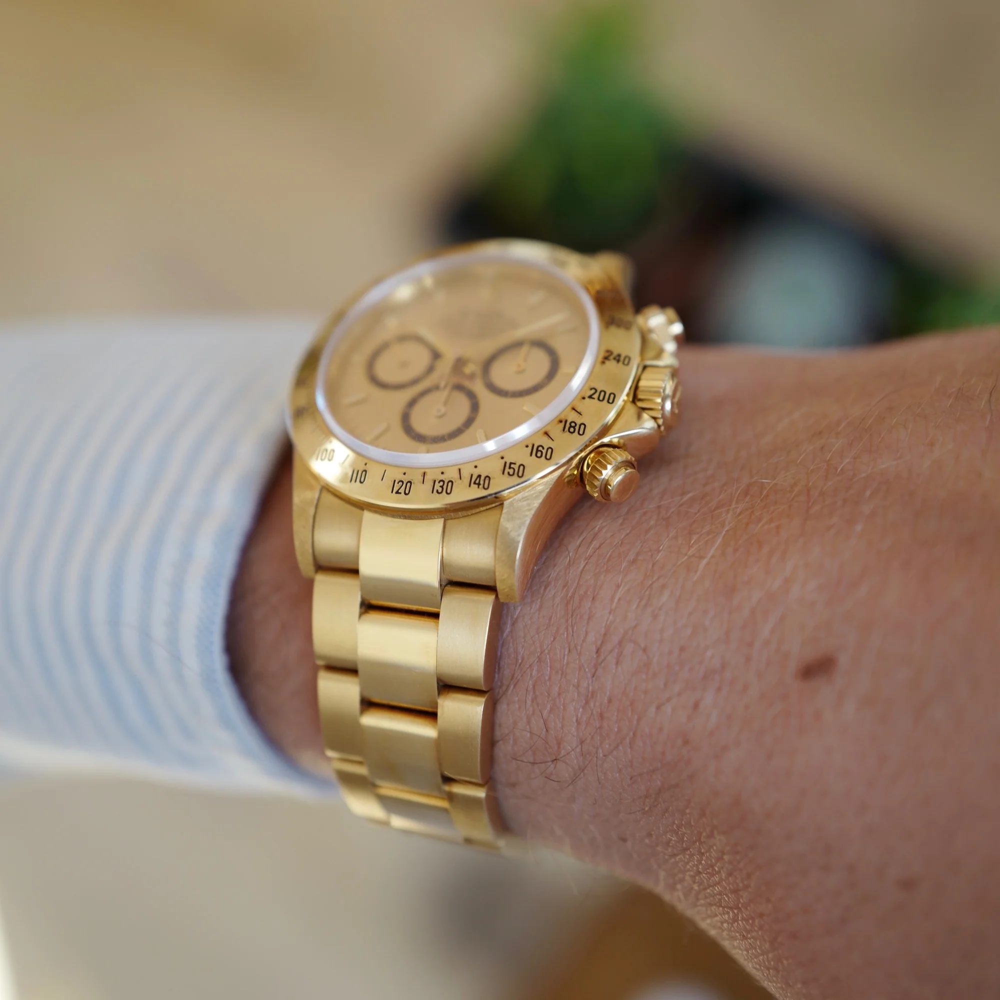 Rolex Yellow Gold Cosmograph Daytona Watch Ref. 16528 - Image 7