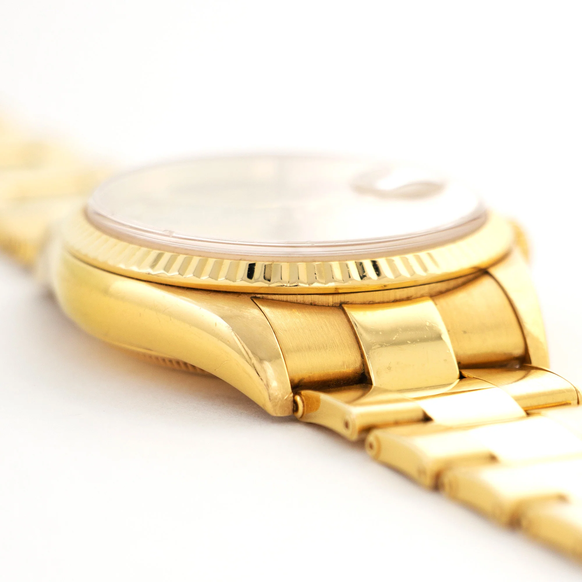 Rolex Yellow Gold Date Diamond Watch Ref. 15238 - Image 3
