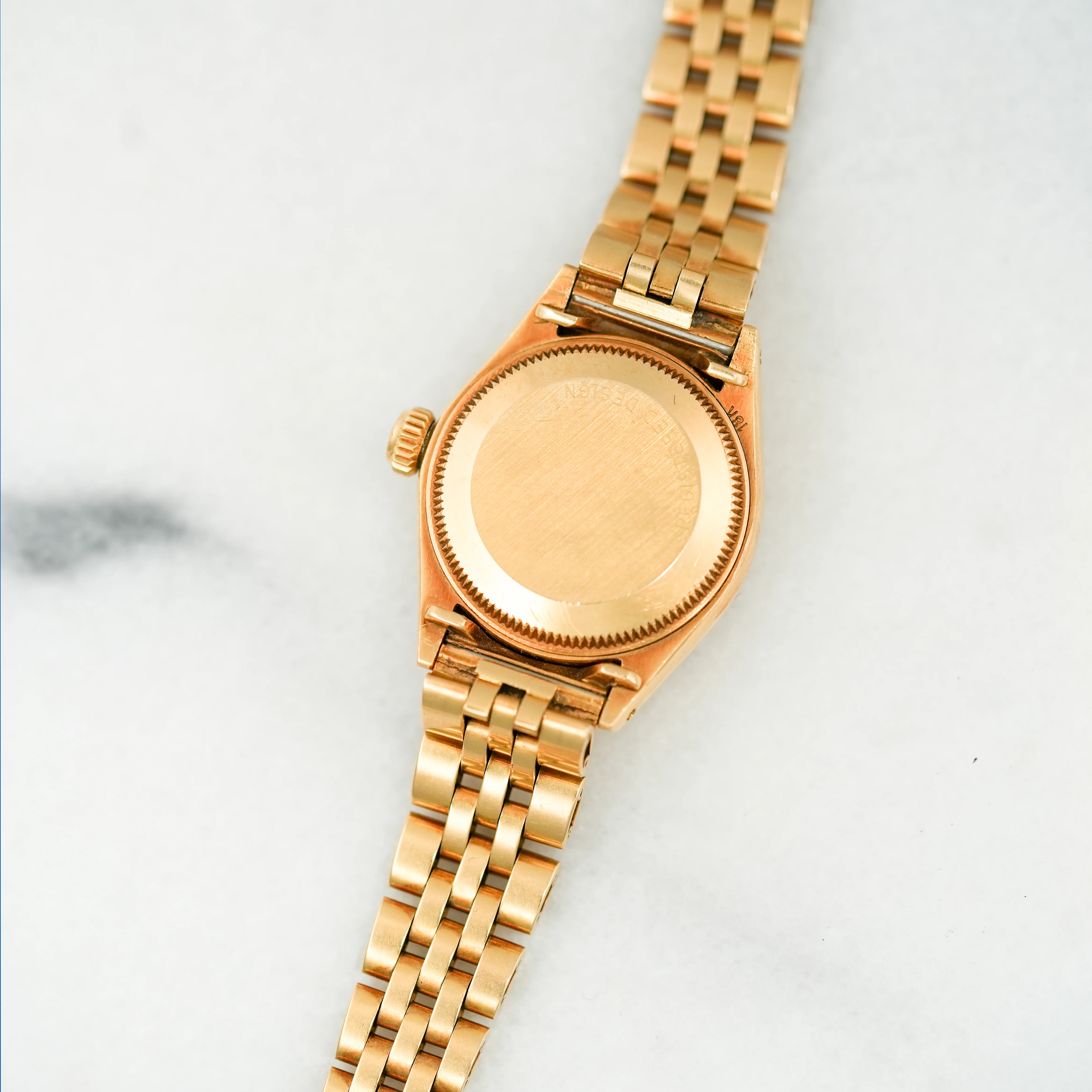Rolex Yellow Gold Datejust Ref. 6913 with Oxblood Stella Dial - Image 5