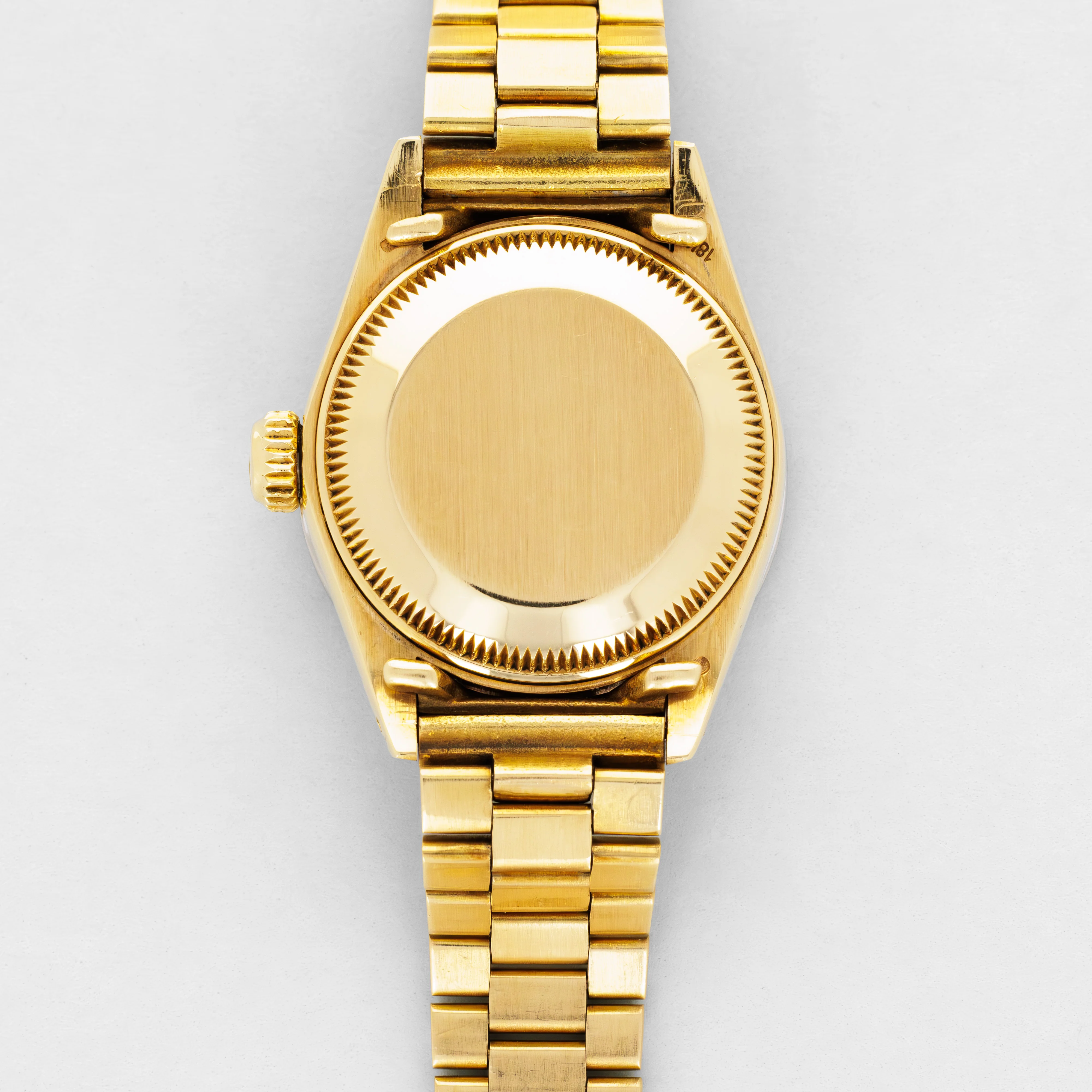 Rolex Yellow Gold Datejust Ref. 69138 Mother of Pearl Dial with Diamond Bezel - Image 3