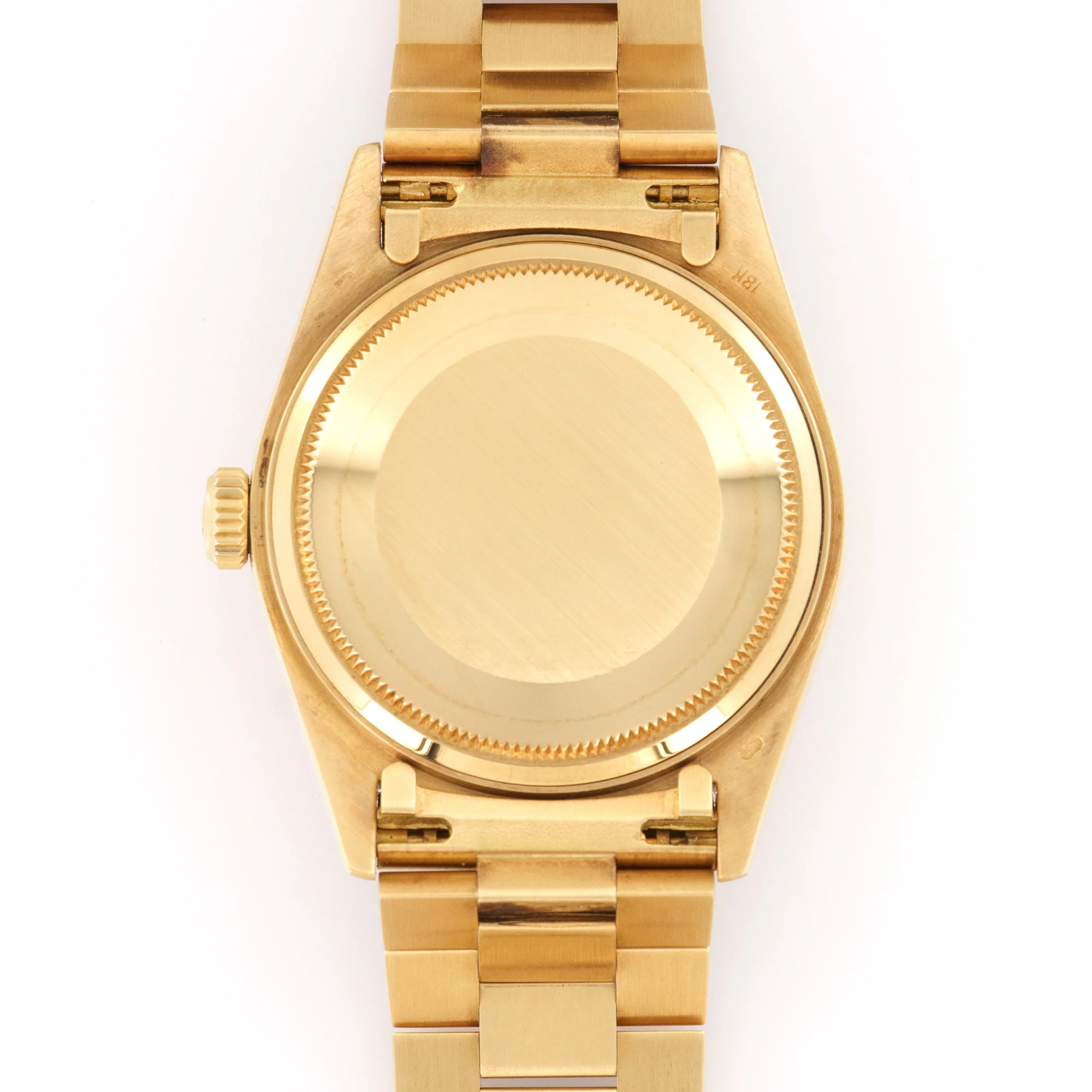 Rolex Yellow Gold Day-Date Bark Finish Watch Ref. 18078 - Image 5