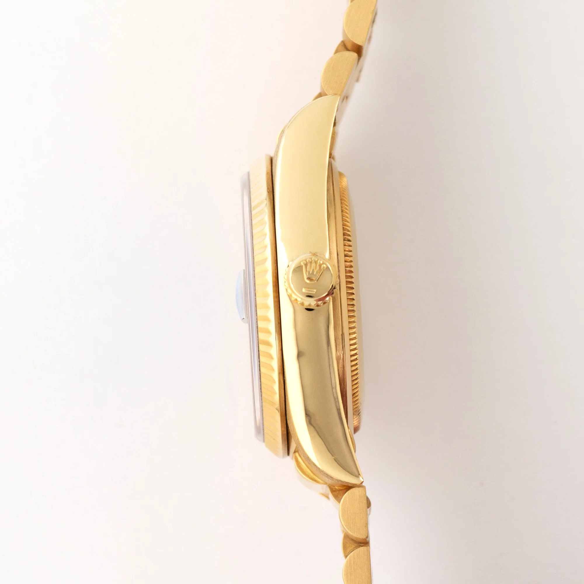 Rolex Yellow Gold Day-Date Lapis Lazuli Watch Ref. 18038 - Image 4