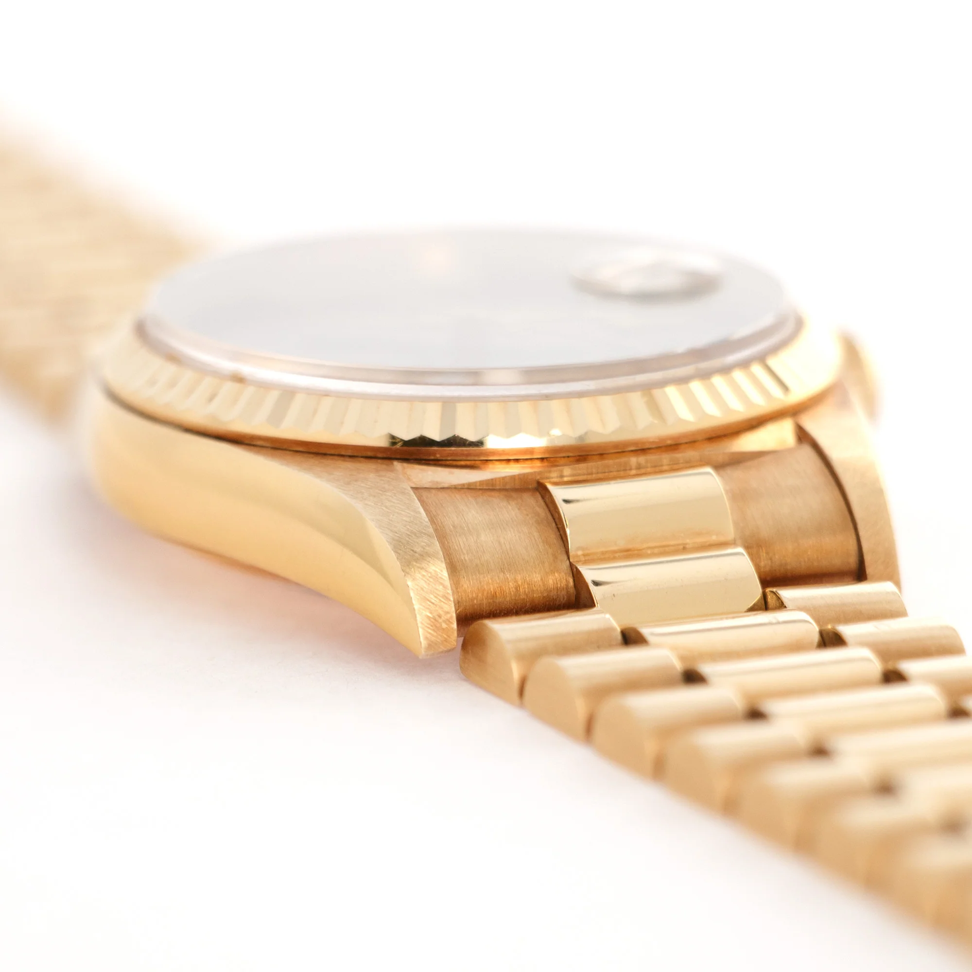 Rolex Yellow Gold Day-Date Onyx Dial Watch, with Original Box and Papers - Image 3
