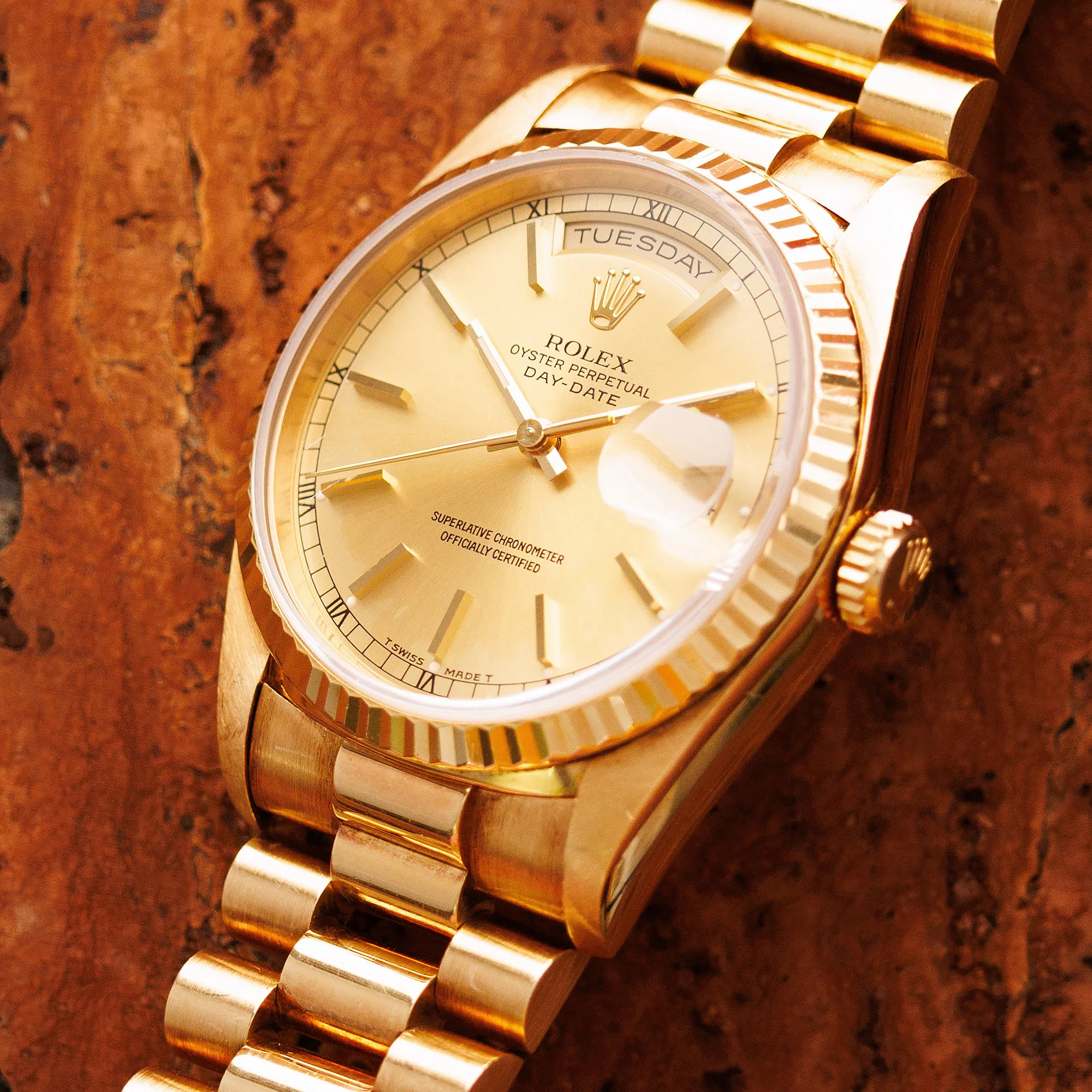 Rolex Yellow Gold Day-Date Ref. 18238 in Original Condition - Image 2