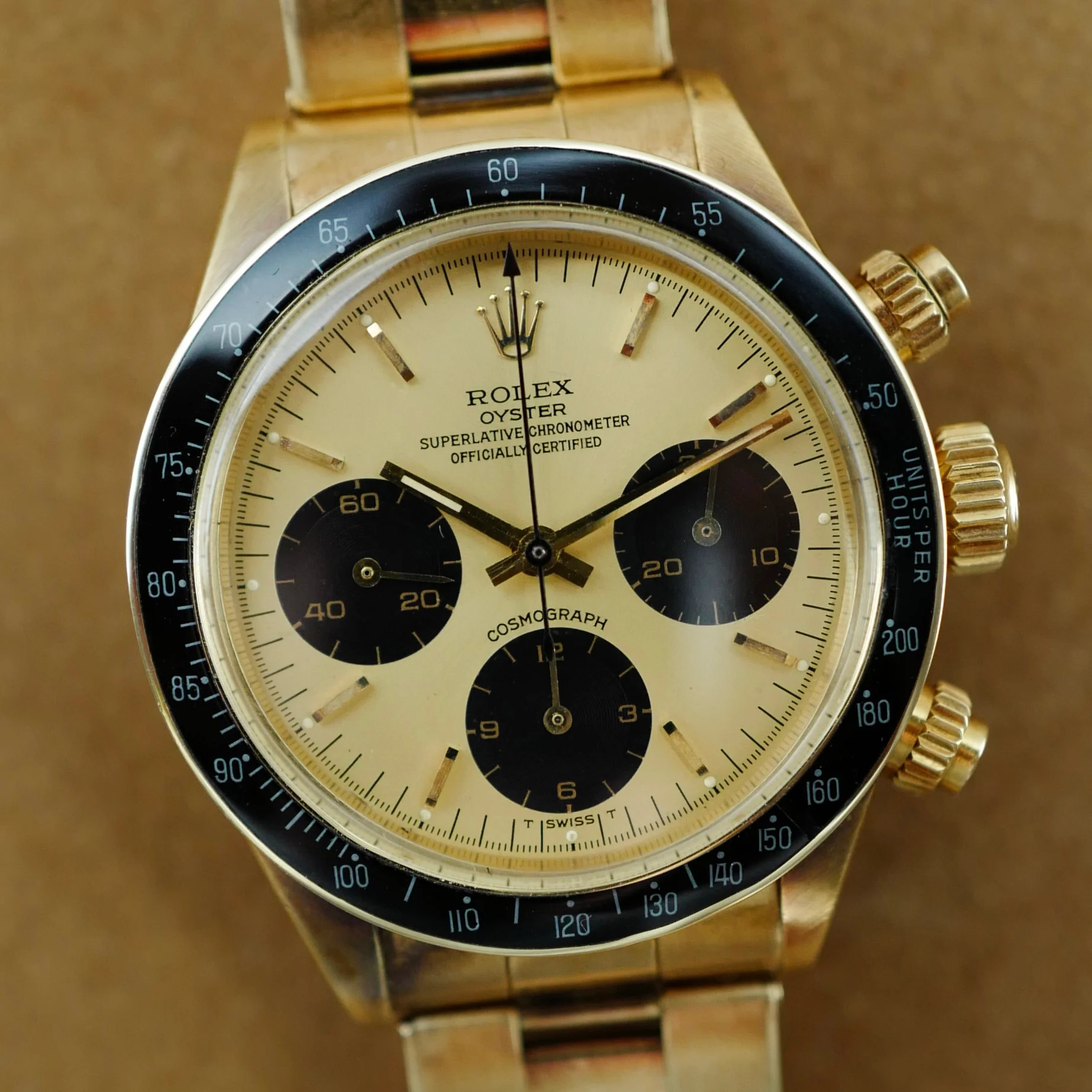 Rolex Yellow Gold Daytona Watch Ref. 6263 - Image 4