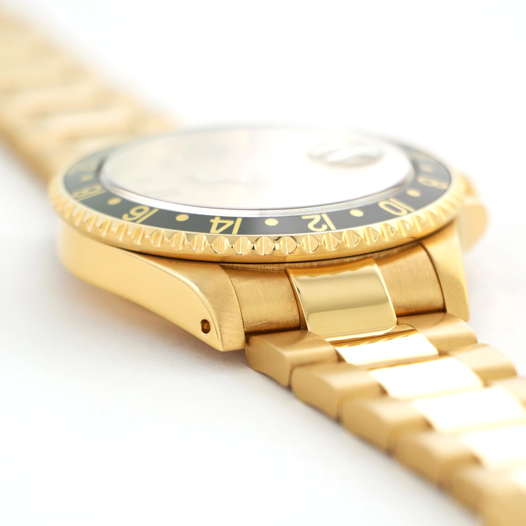 Rolex Yellow Gold GMT-Master II Diamond & Ruby Watch Ref. 16718 - Image 3