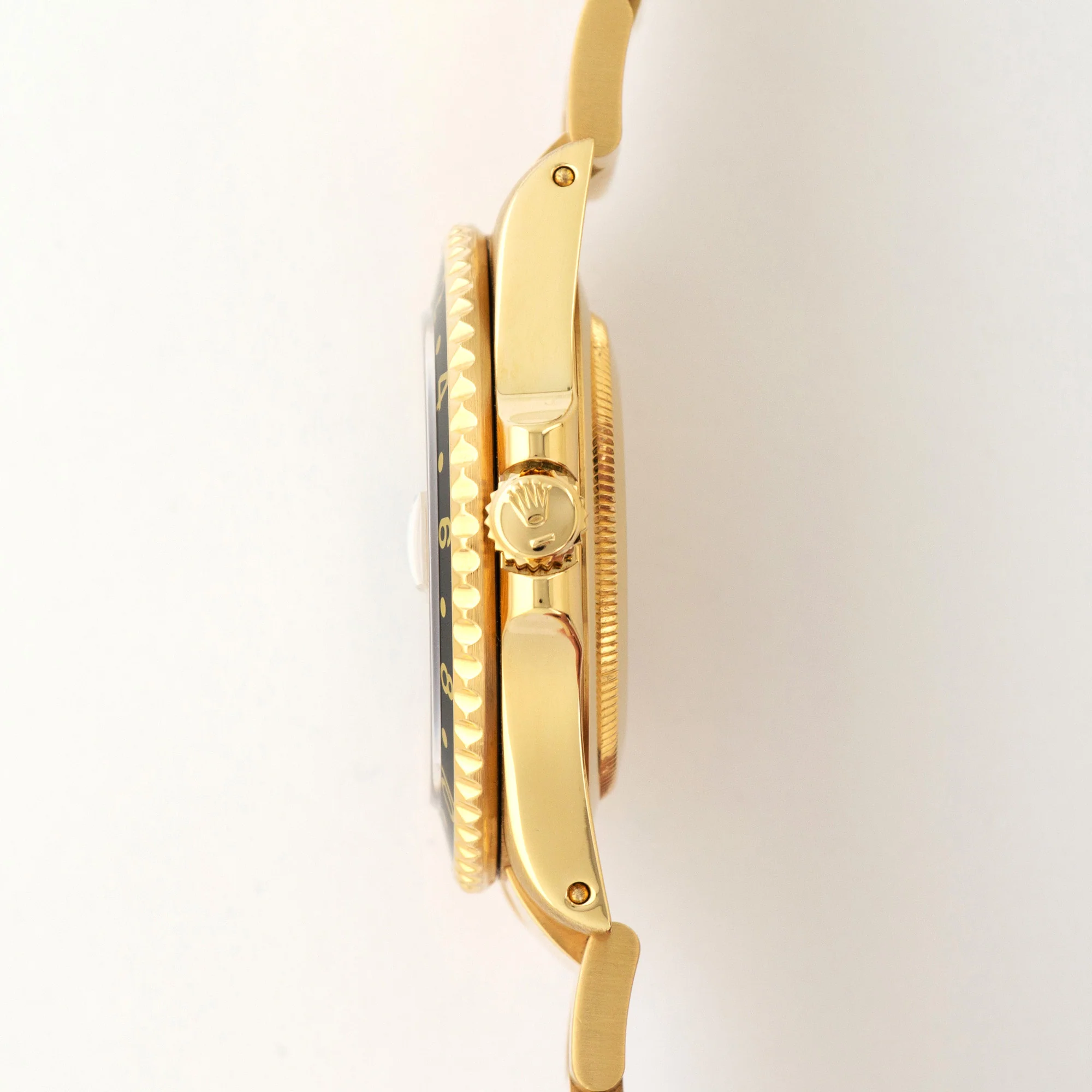 Rolex Yellow Gold GMT-Master II Diamond & Ruby Watch Ref. 16718 - Image 4
