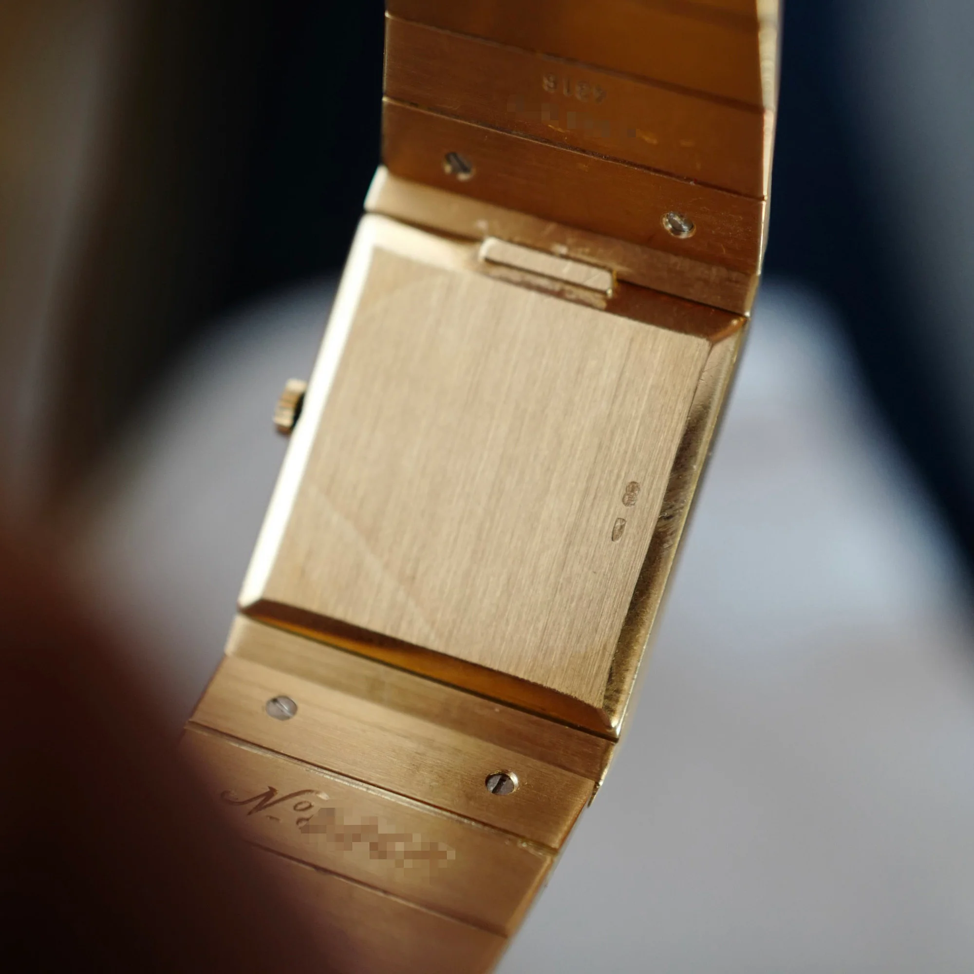 Rolex Yellow Gold King Midas Ref. 4136 with Lapis Lazuli and Diamond Dial - Image 8