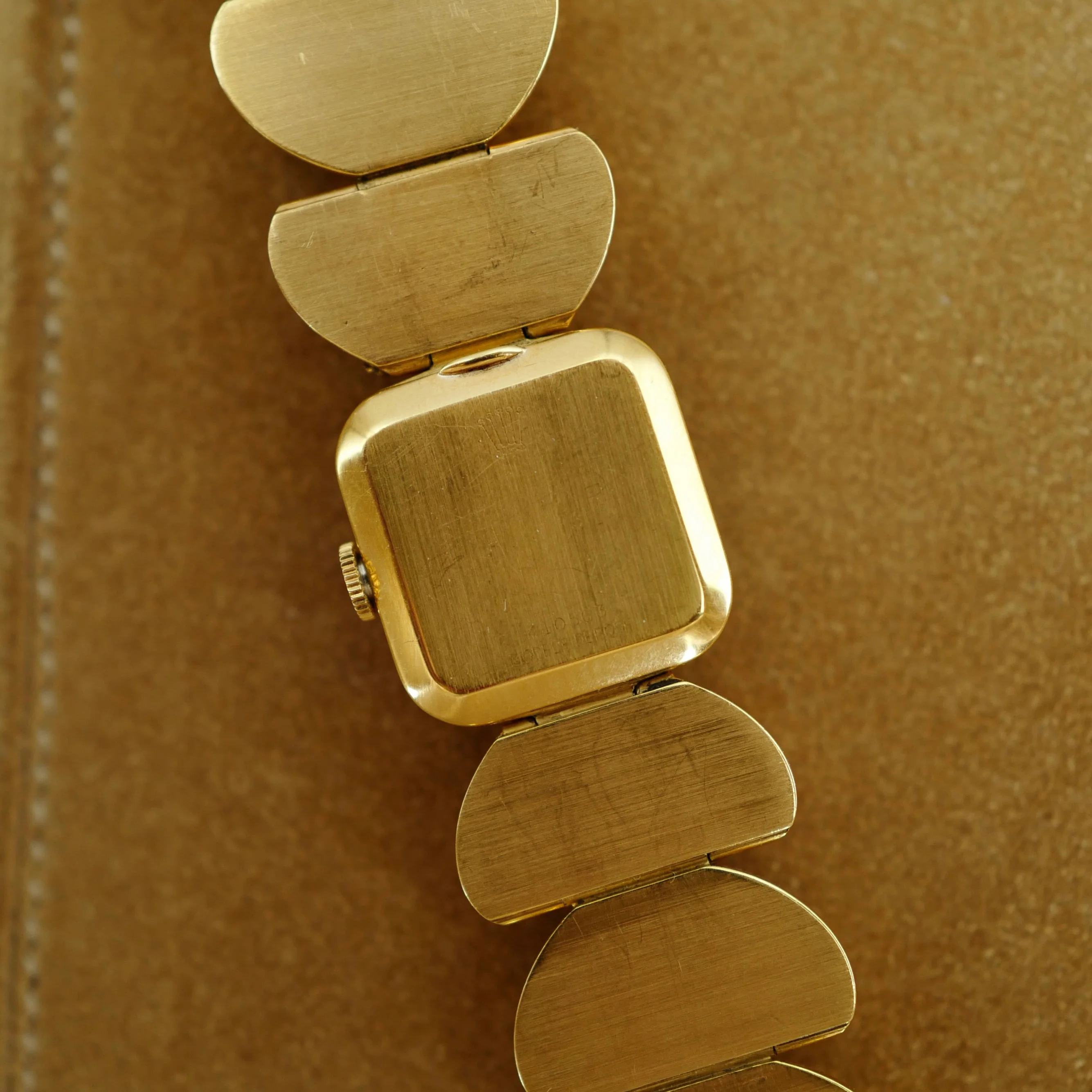 Rolex Yellow Gold Scalloped Watch - Image 8