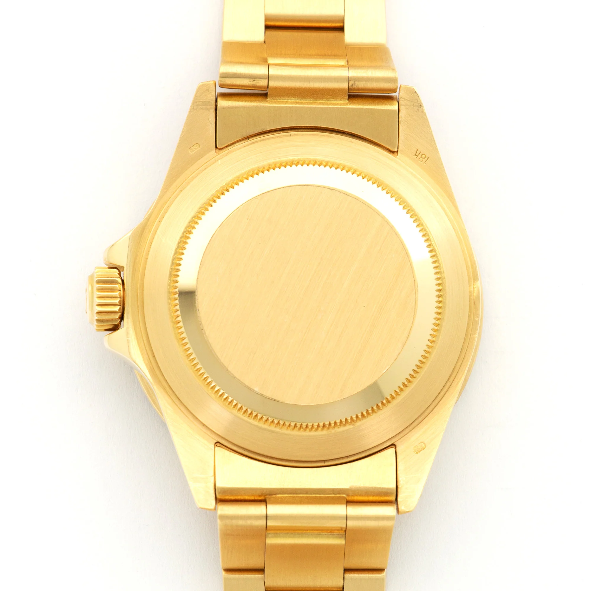 Rolex Yellow Gold Submariner Diamond & Sapphire Watch Ref. 16808 - Image 5