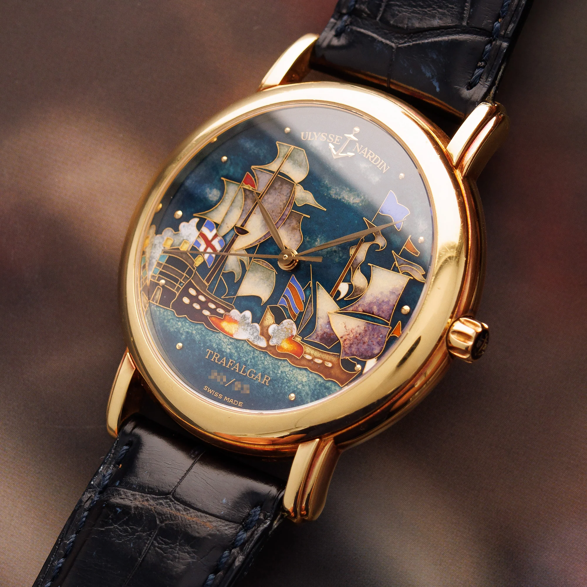 Ulysse Nardin San Marco Enamel Trafalgar Watch Ref. 131-77-9 - Image 2