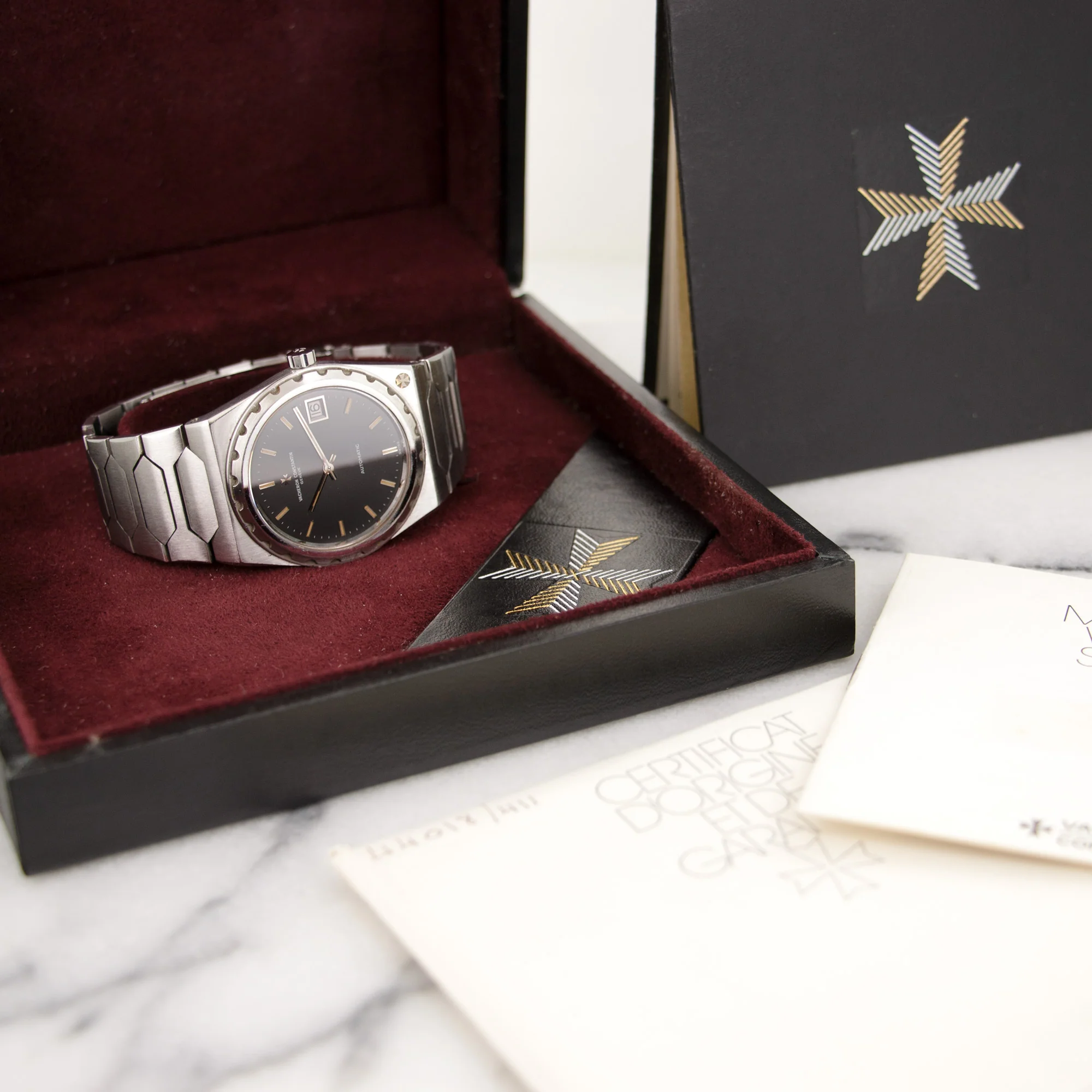 Vacheron Constantin Overseas Jumbo Automatic 222 Watch Ref. 44018 with Original Box and Papers - Image 6