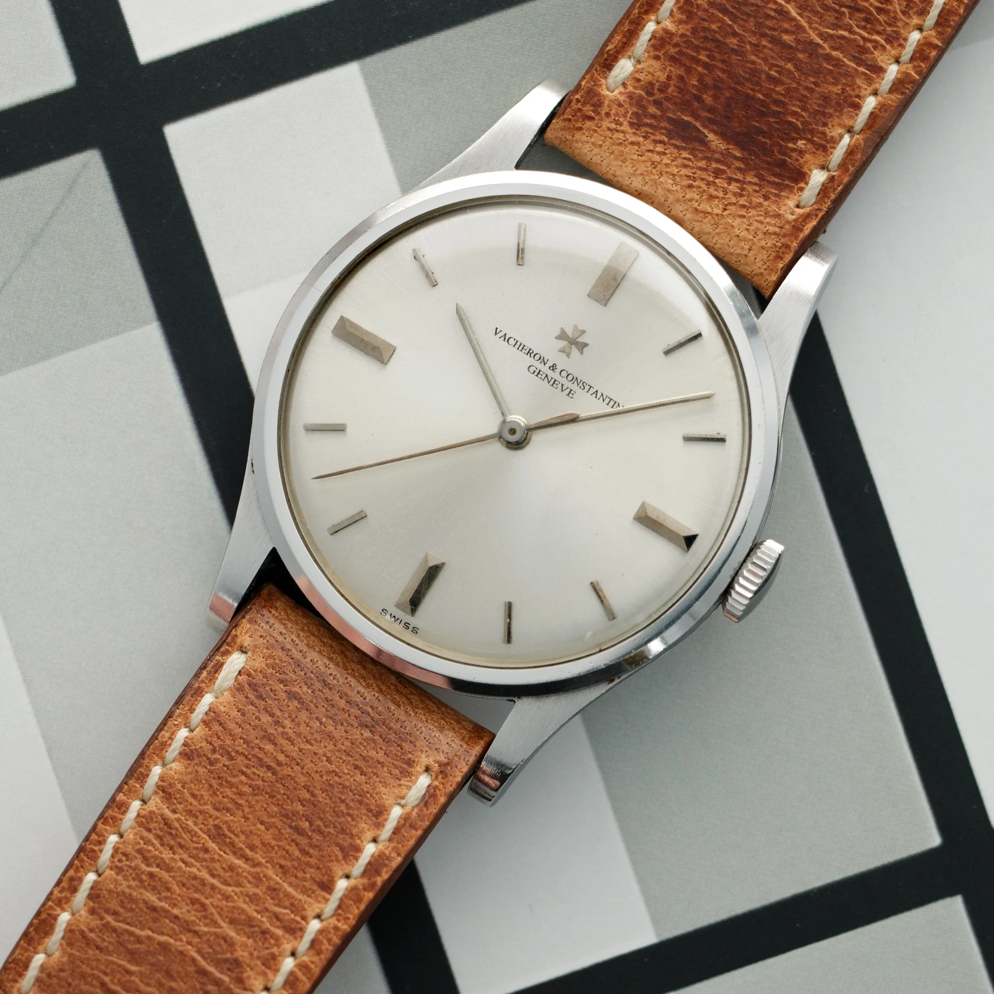 Vacheron Constantin Steel Calatrava Watch Ref. 4217 - Image 2