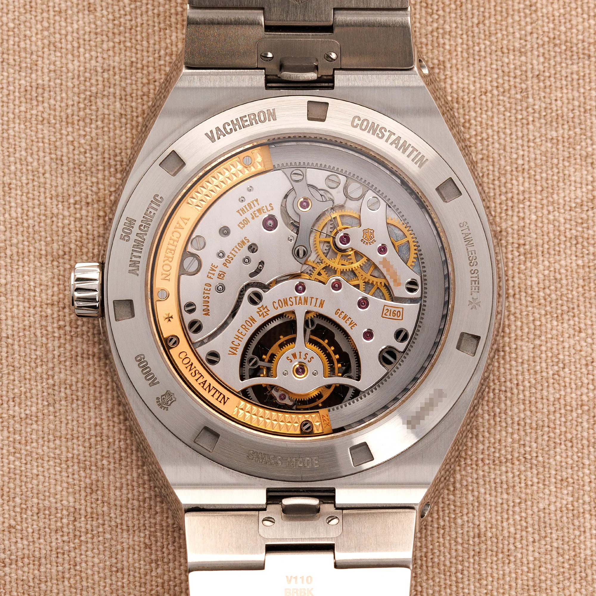 Vacheron Constantin Steel Overseas Tourbillon Ref. 6000V/110A - Image 3