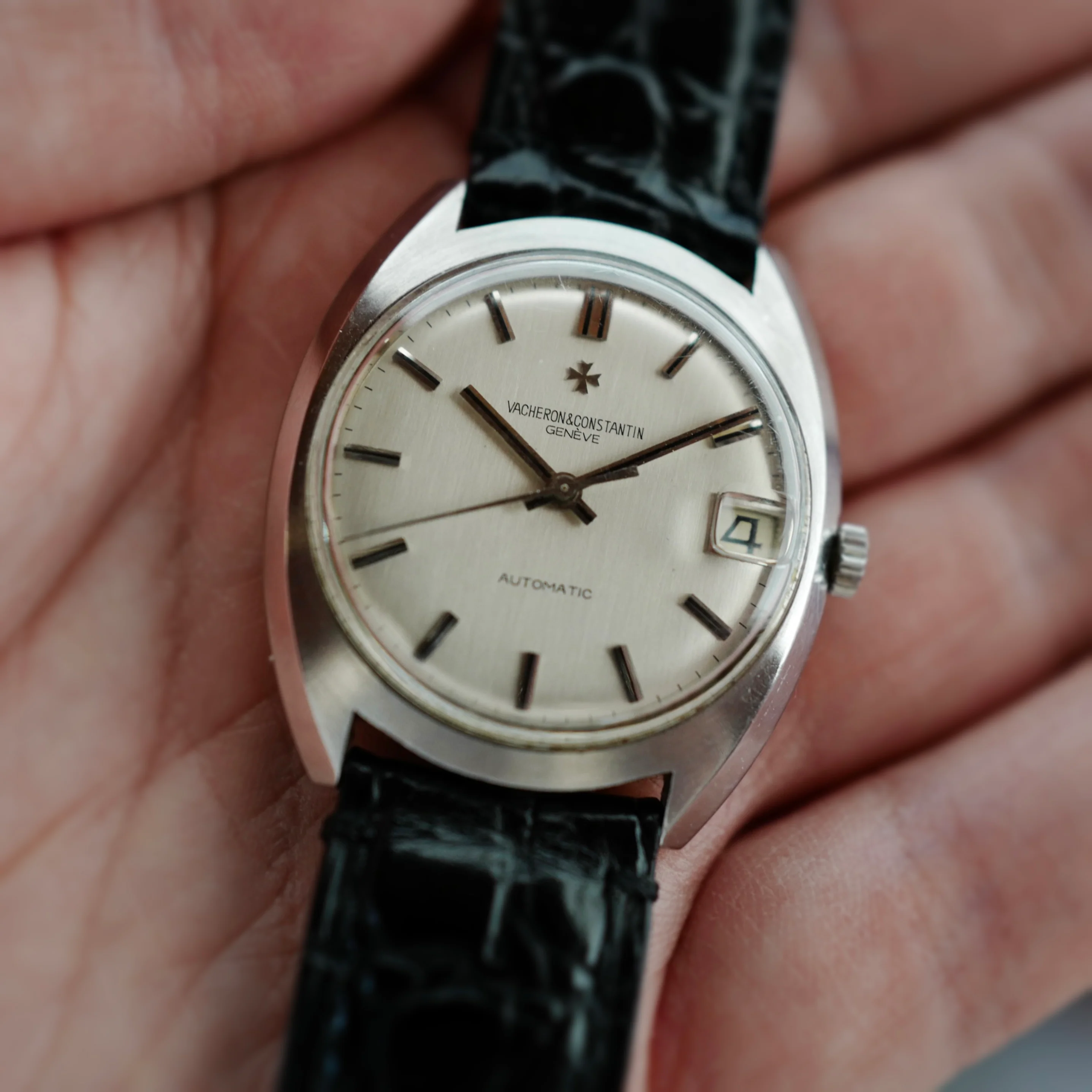 Vacheron Constantin Steel Tonneau Automatic Watch Ref. 7397 (New Arrival) - Image 4