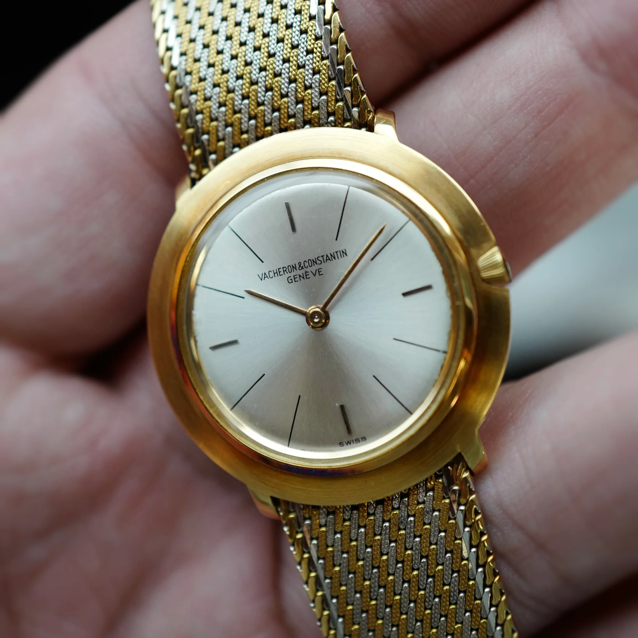 Vacheron Constantin Two-Tone Disco Volante Watch Ref. 6335 - Image 4