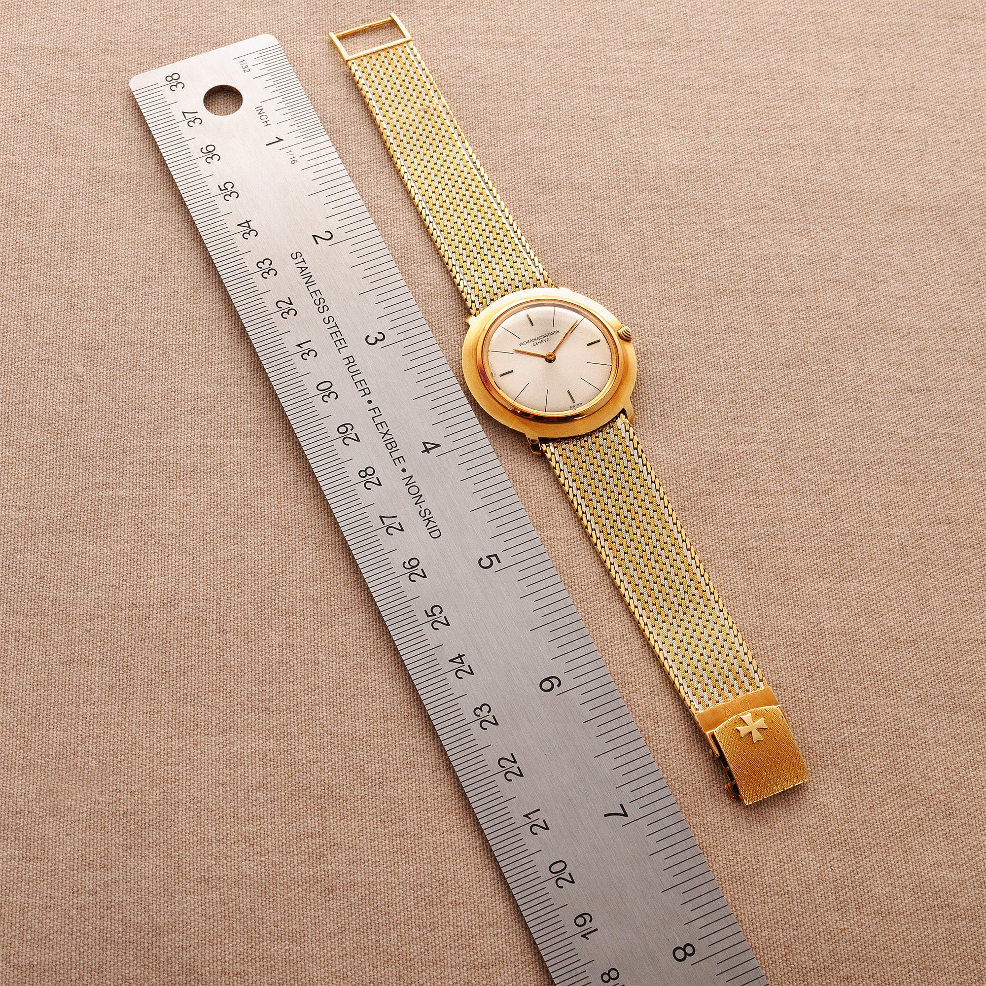 Vacheron Constantin Two-Tone Disco Volante Watch Ref. 6335 - Image 7