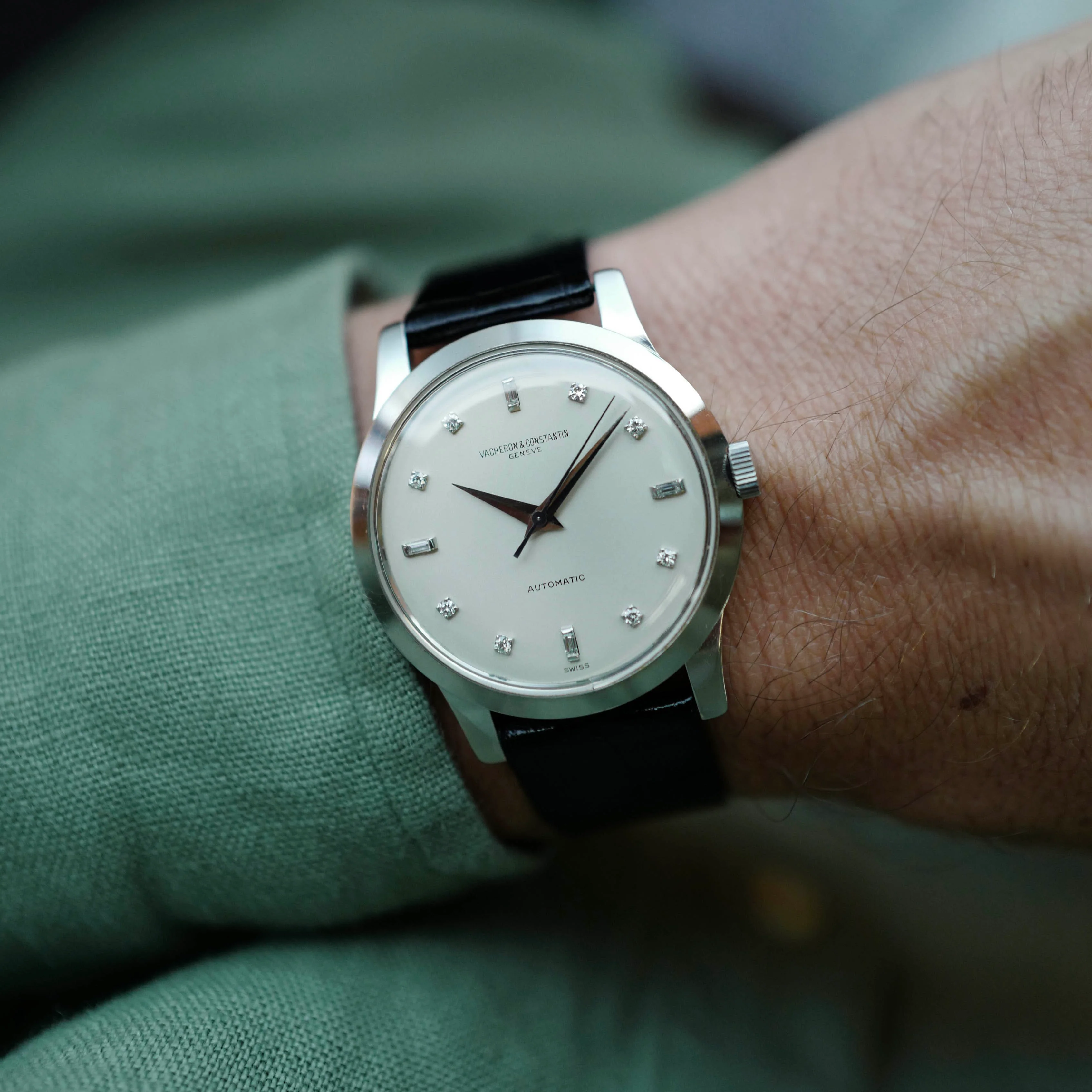 Vacheron Constantin White Gold Diamond Watch Ref. 6378Q - Image 3