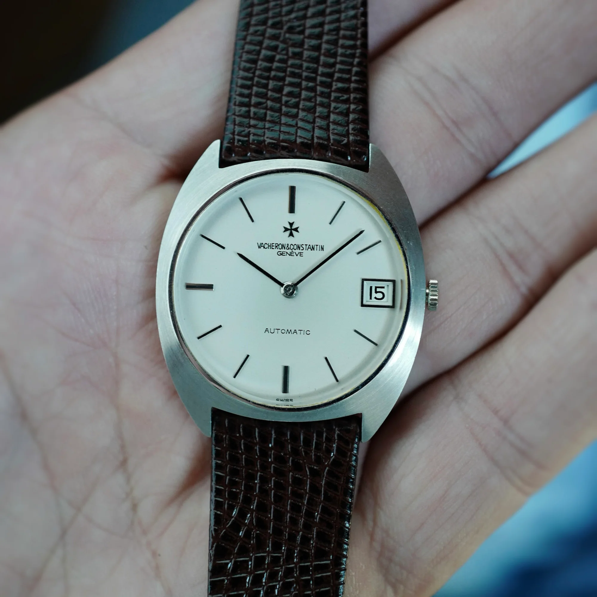 Vacheron Constantin White Gold Ultra-Thin Automatic Ref. 7595 - Image 3