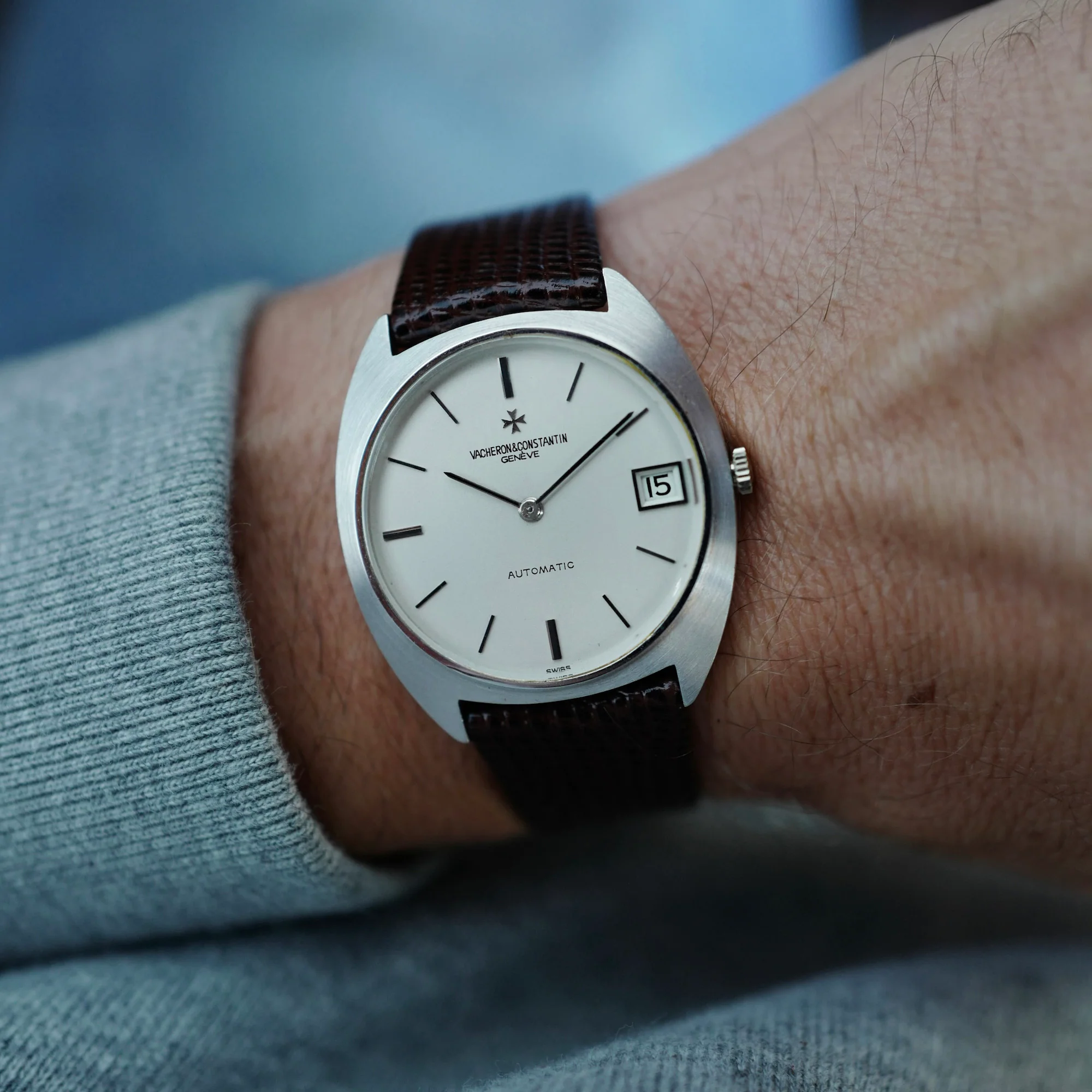 Vacheron Constantin White Gold Ultra-Thin Automatic Ref. 7595 - Image 5