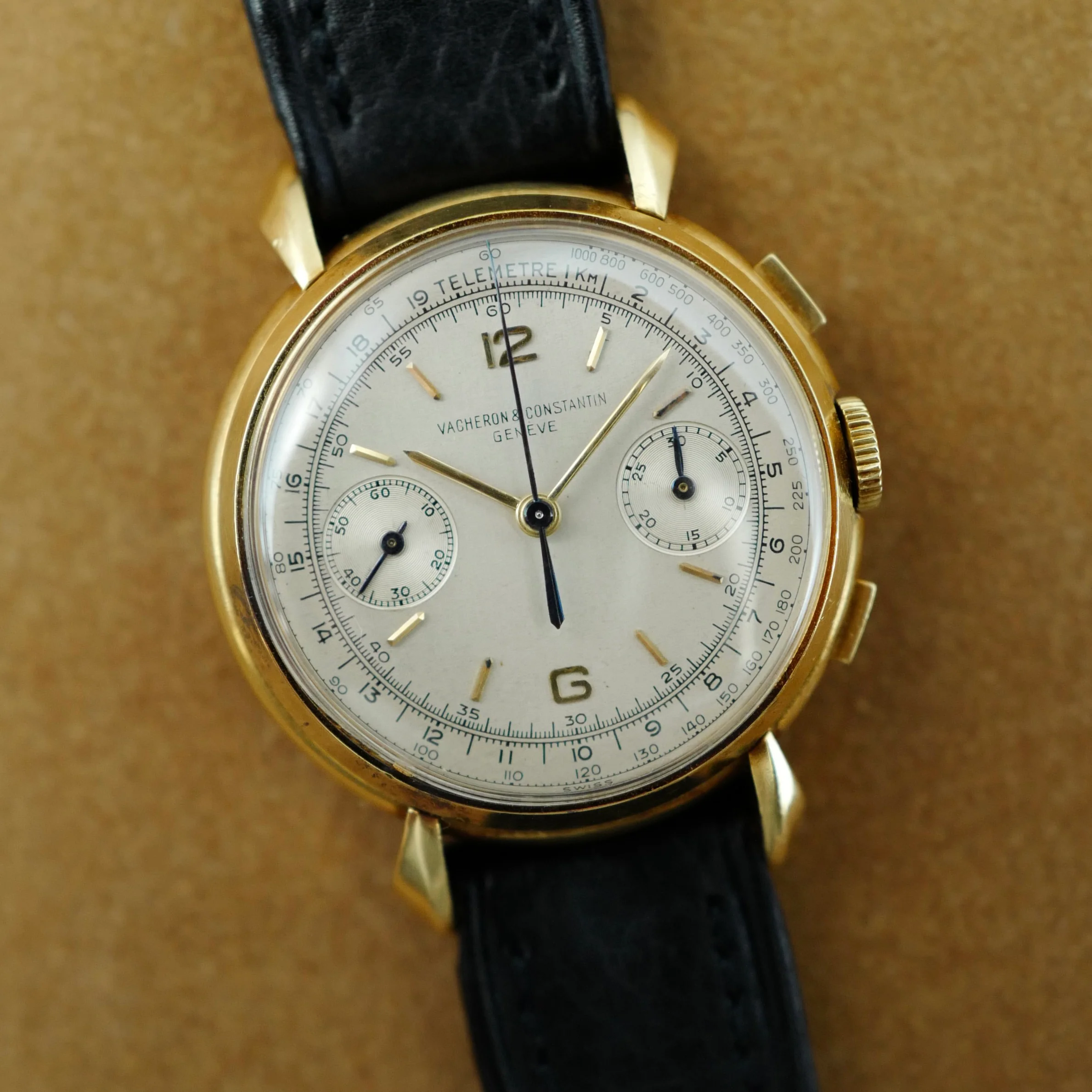 Vacheron Constantin Yellow Gold Chronograph Watch Ref. 4178 with Important Provenance (New Arrival) - Image 6