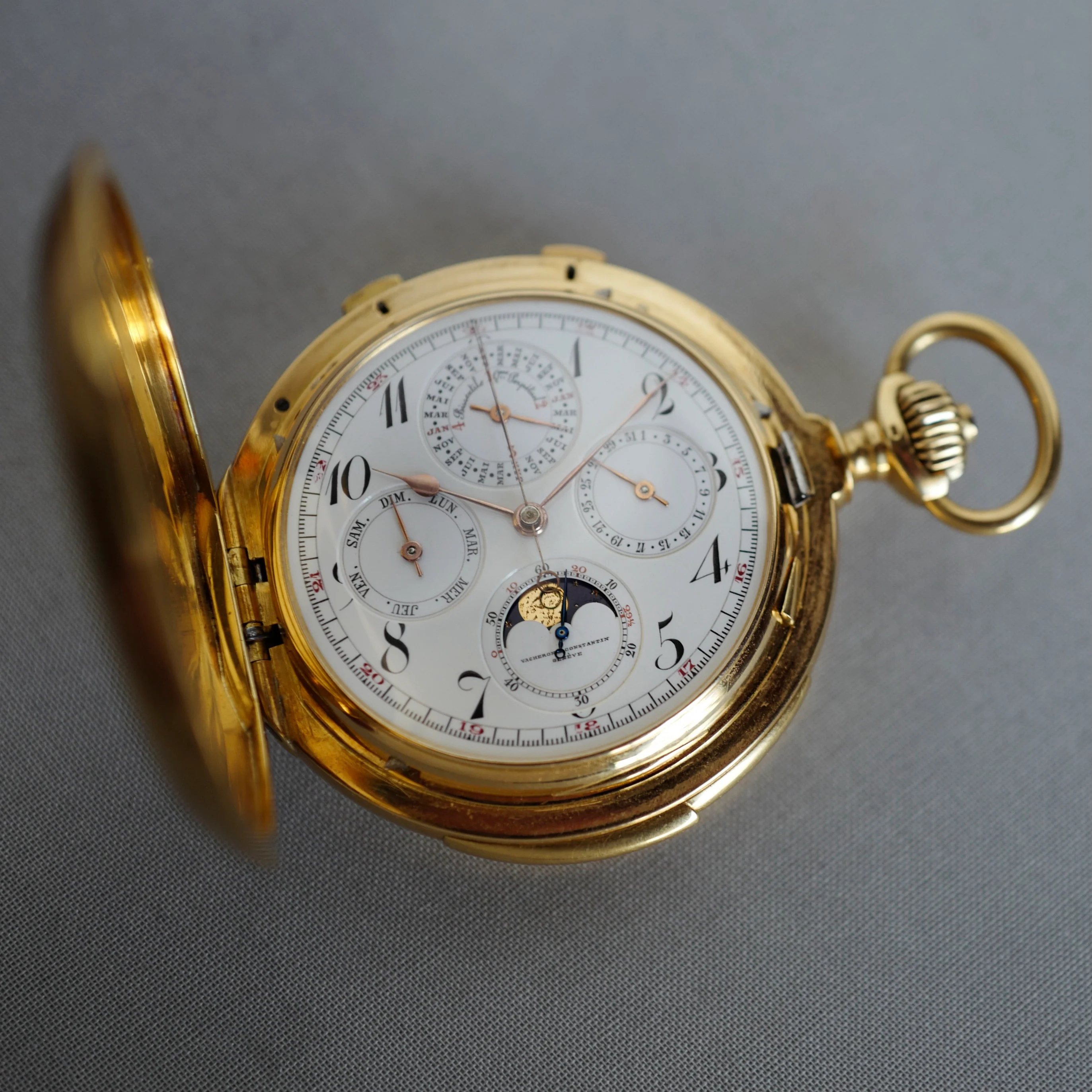 Vacheron Constantin Yellow Gold Grand Complication Pocket Watch - Image 3