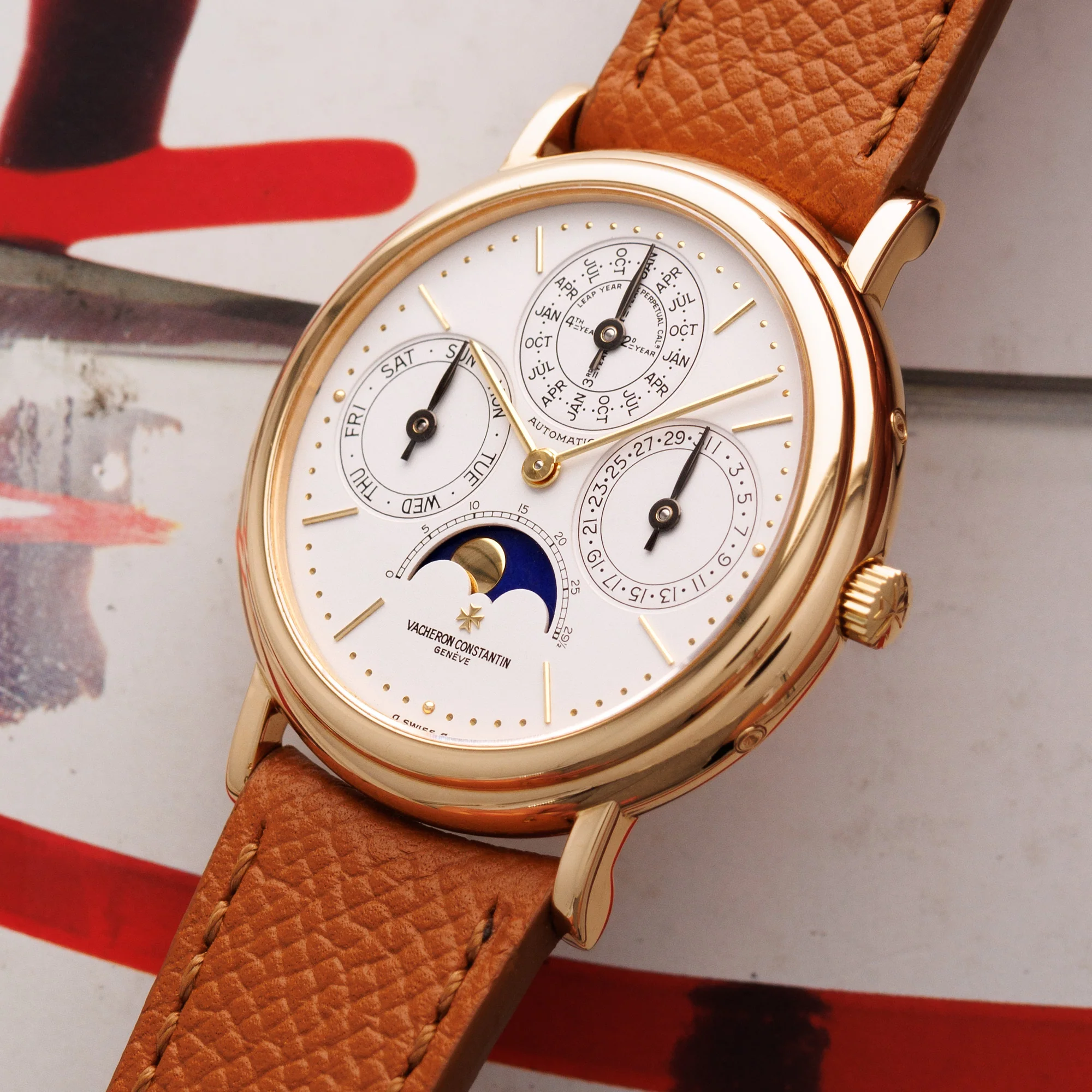 Vacheron Constantin Yellow Gold Perpetual Calendar Ref. 43031 - Image 2