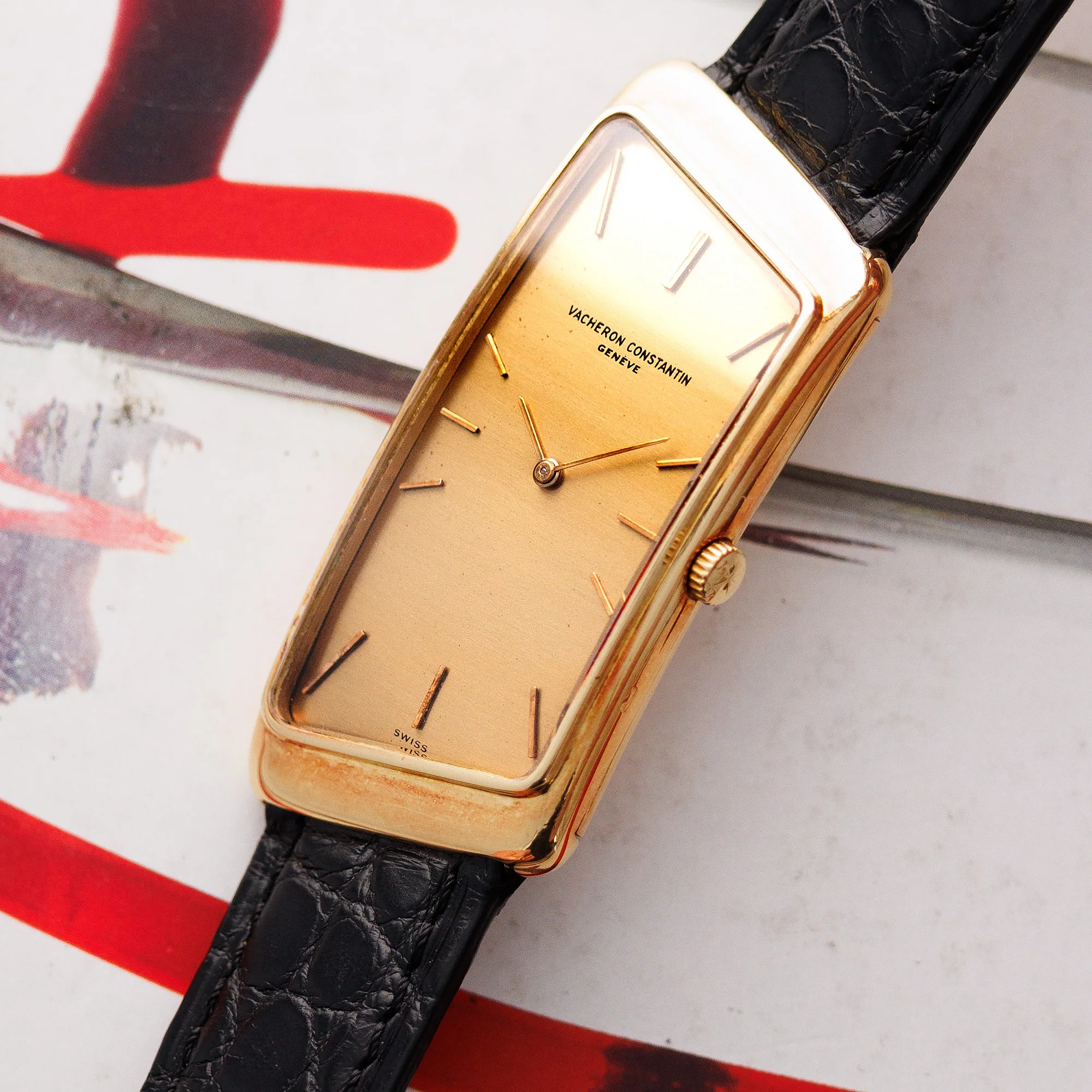 Vacheron Constantin Yellow Gold Prestige De La France 1972 - Image 2