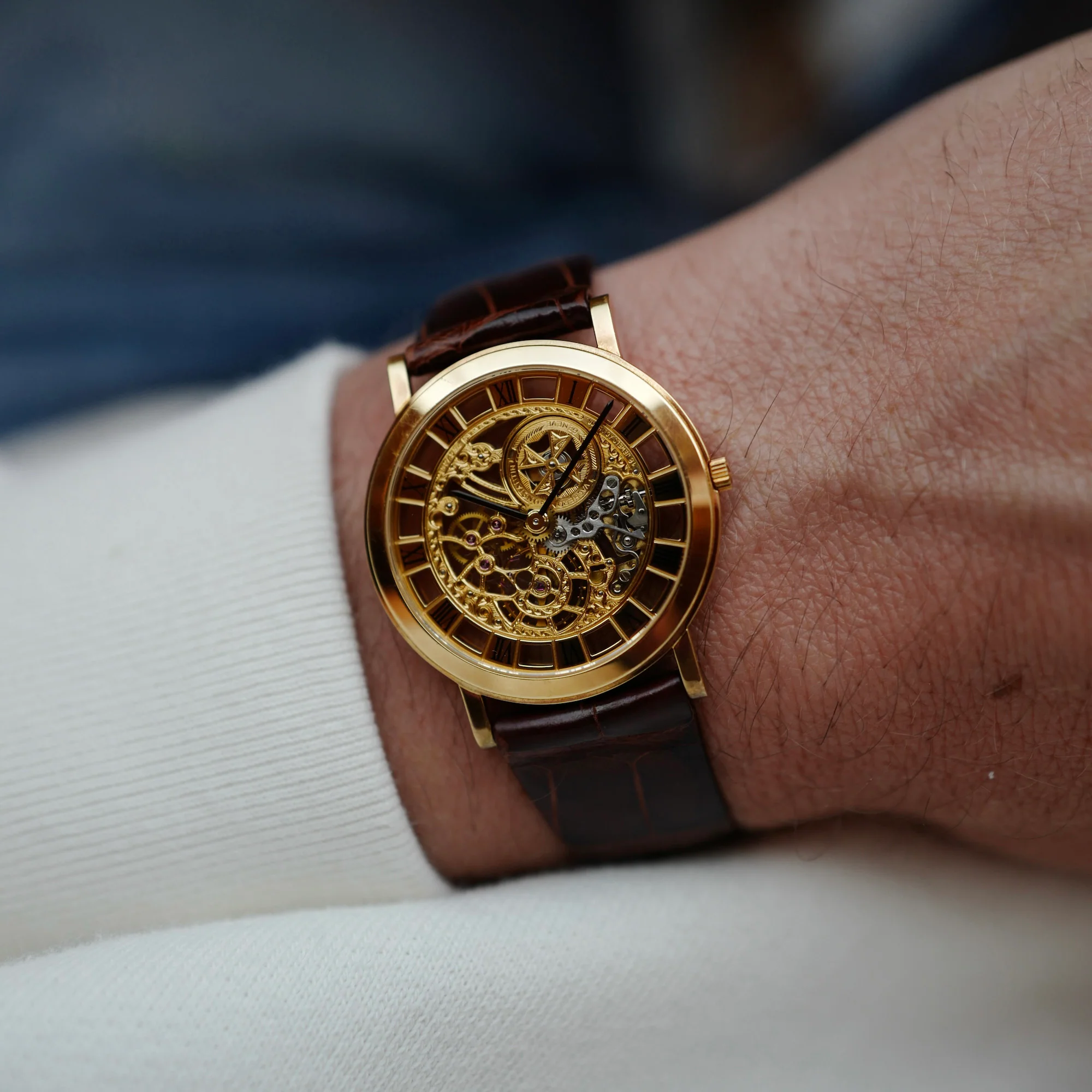 Vacheron Constantin Yellow Gold Skeleton Watch Ref. 33115 - Image 3